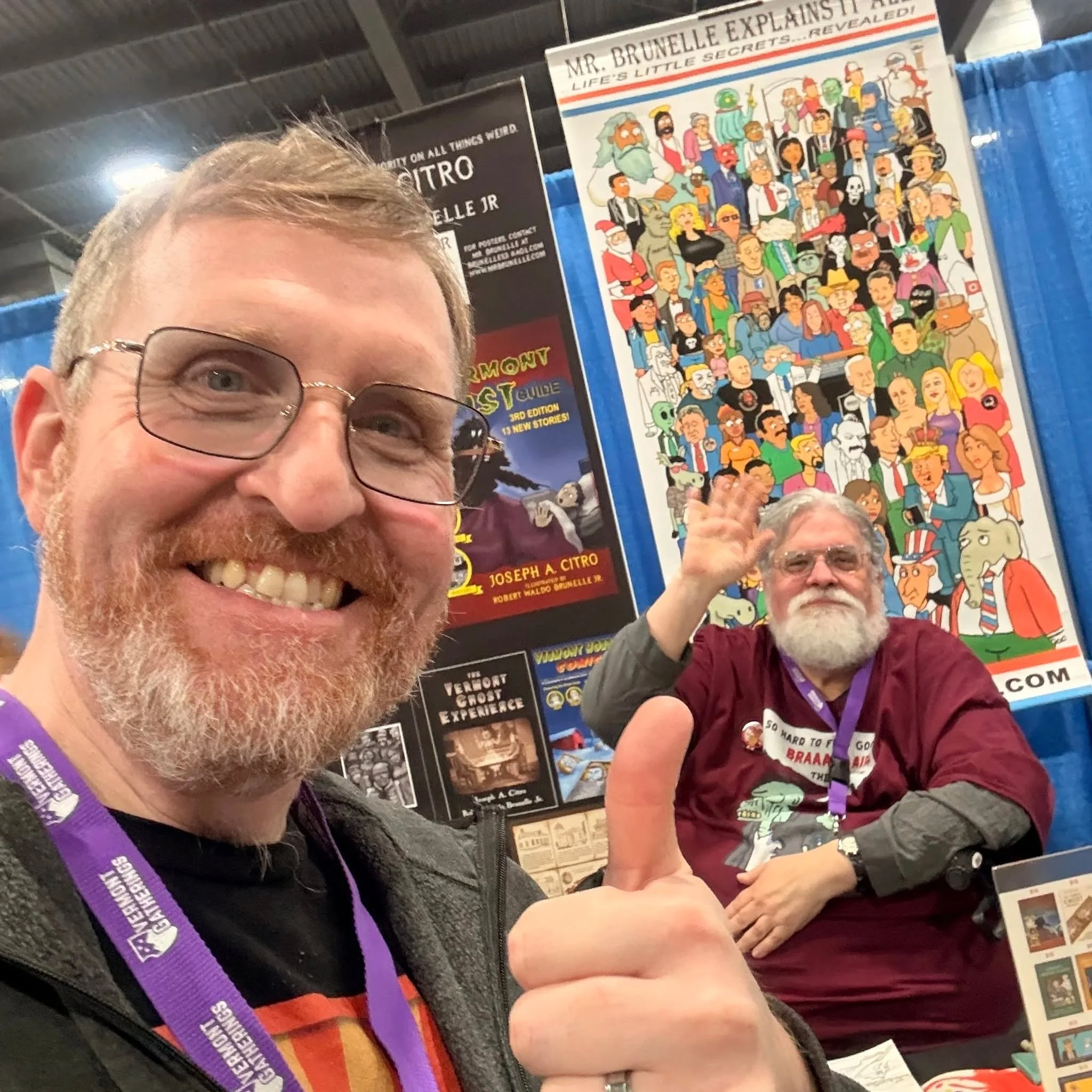 Friend of the Show, Bob Brunelle was at the show too!