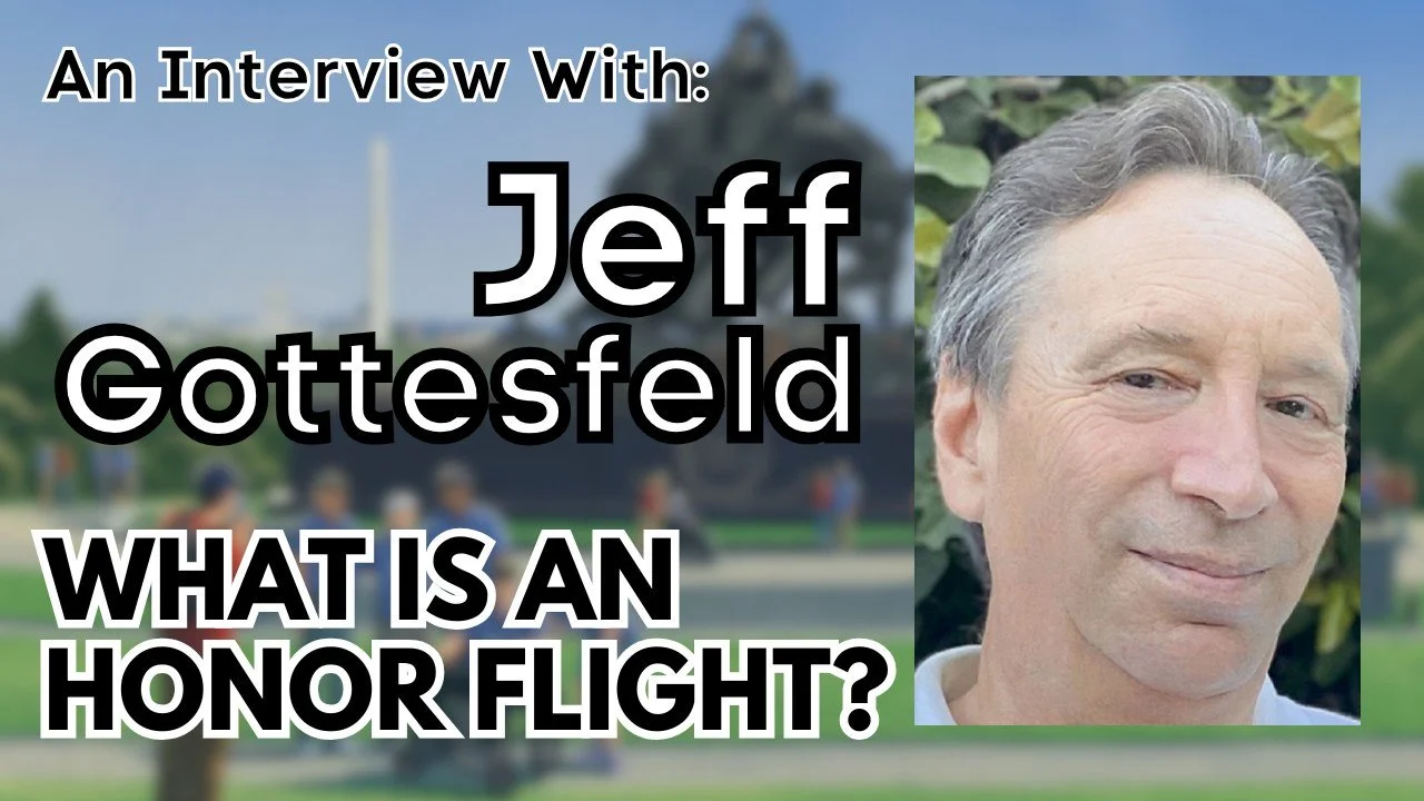 What does remembrance look like for the people who never truly got welcomed home?

In my newest interview, I&rsquo;m joined by children&rsquo;s author Jeff Gottesfeld to talk about Honor Flight: Celebrating America&rsquo;s Veterans, beautifully illus