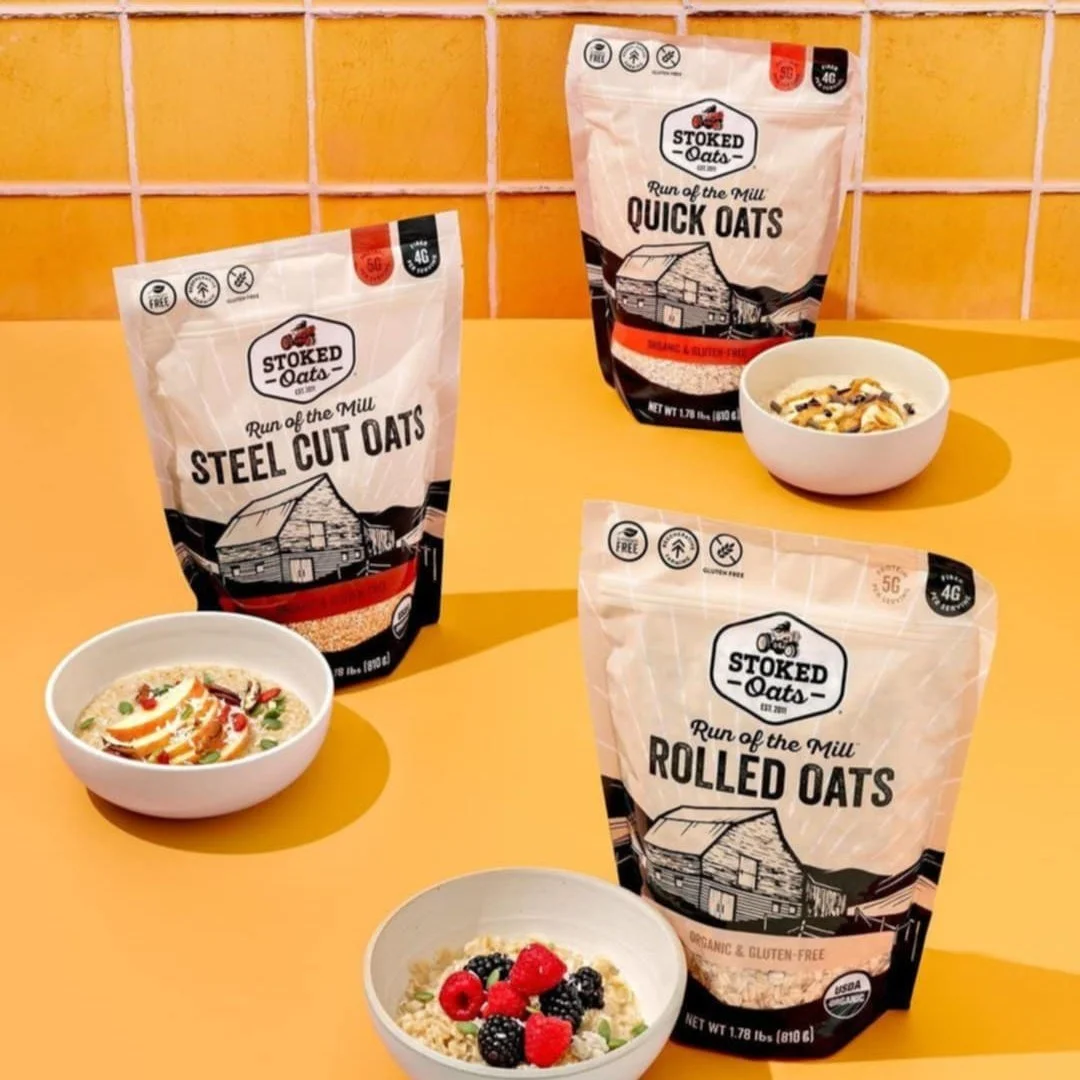 Fuel Your Adventure, Protect the Planet with Stoked Oats! 🌎

@stokedoats &mdash;the oats that support both your passion and the planet! 🌱💪 Stoked Oats are gluten-free &amp; non-GMO verified ✅ are all-natural and preservative-free 🥄 and never spra