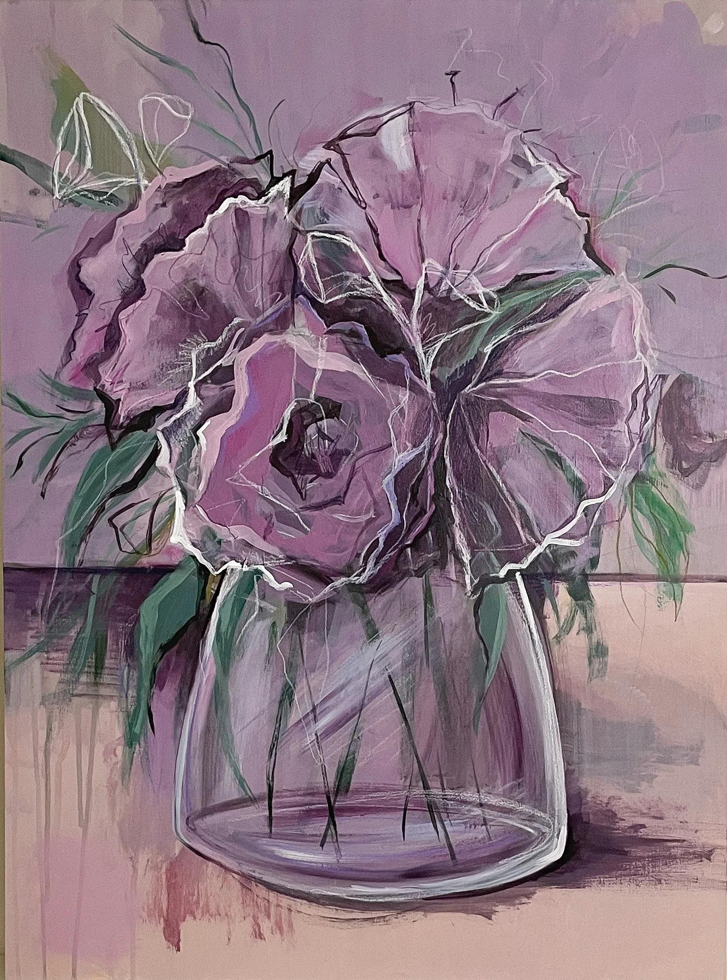 PURPLE painting