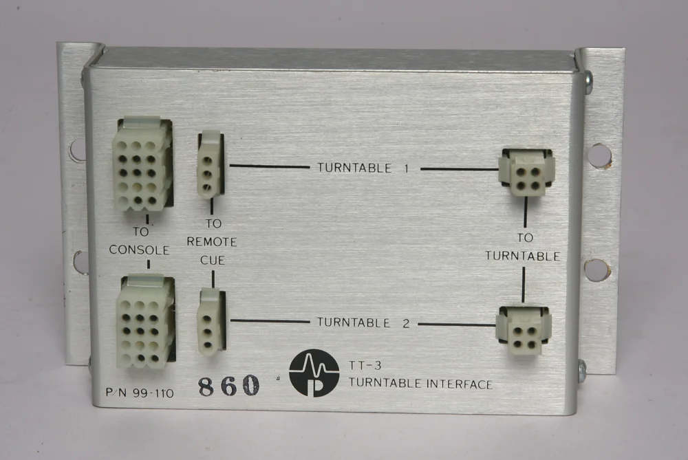 PR&E 99-110 TT-3 turntable interface