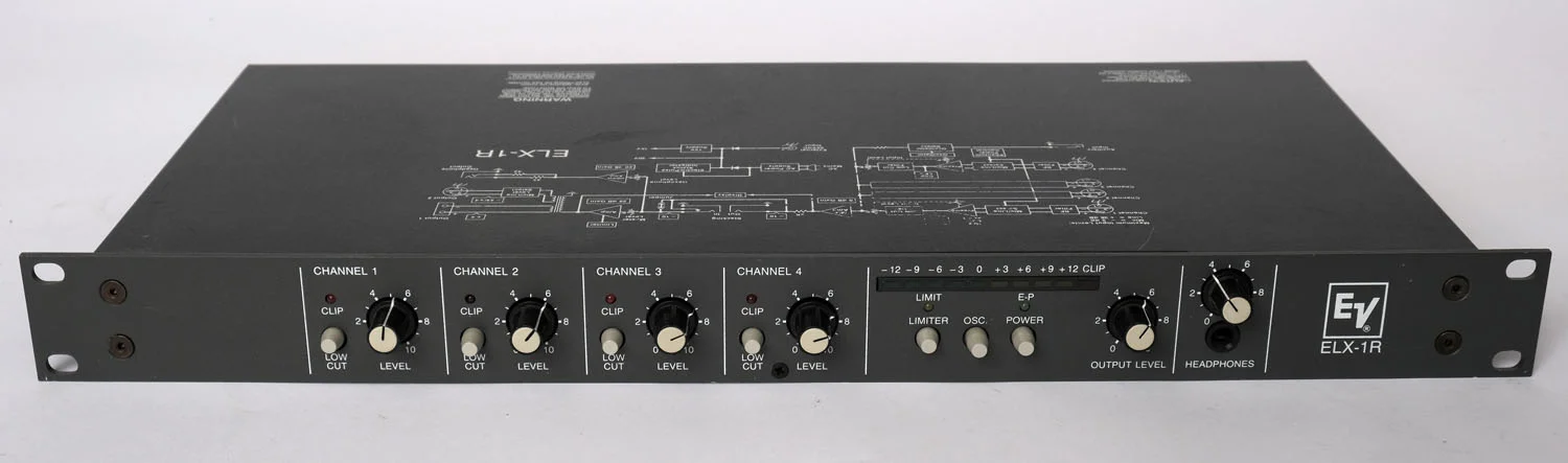 electro-Voice ELX-1R 4ch mic/line rack mouint mixer