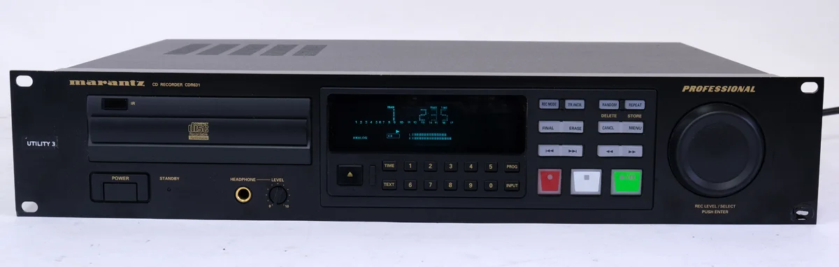 Marantz CDR 631 Rack Mount CD recorder/player
