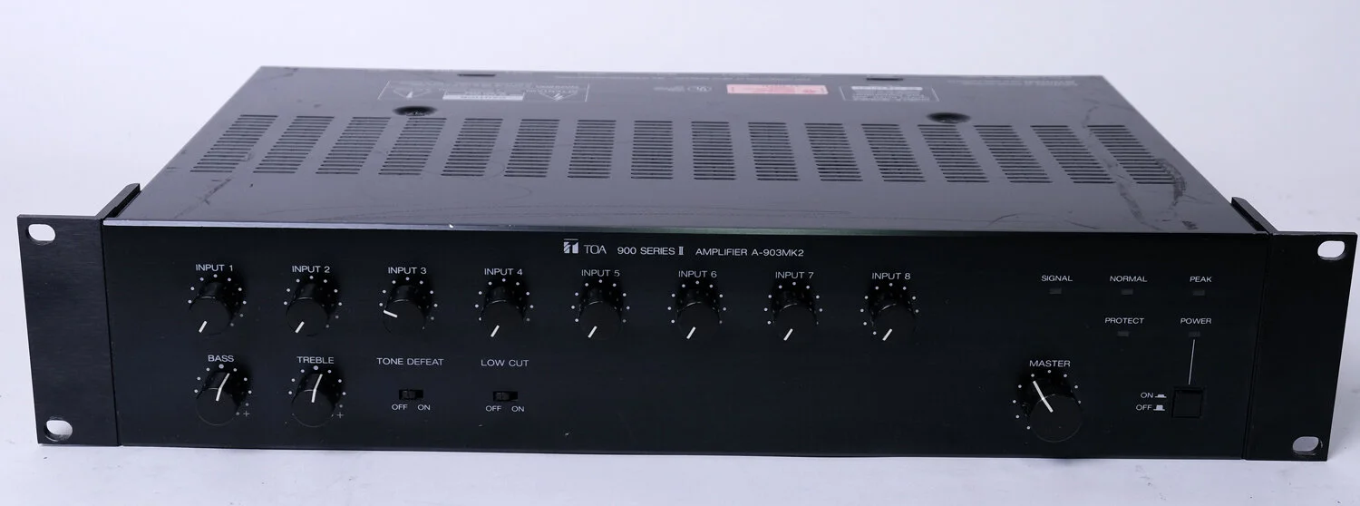 TOA 900 series II Amplifier A-903MK2