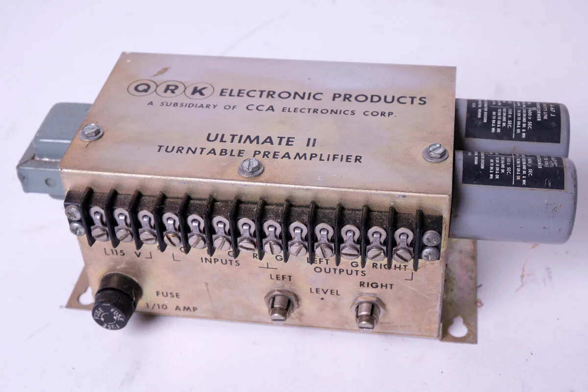 QRK Ultimate II stereo turntable  Preamp