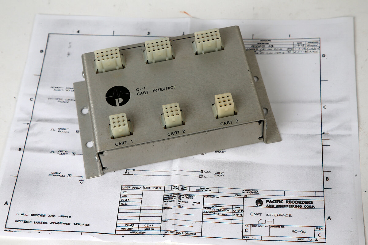 PR&E CI-1 cart interface