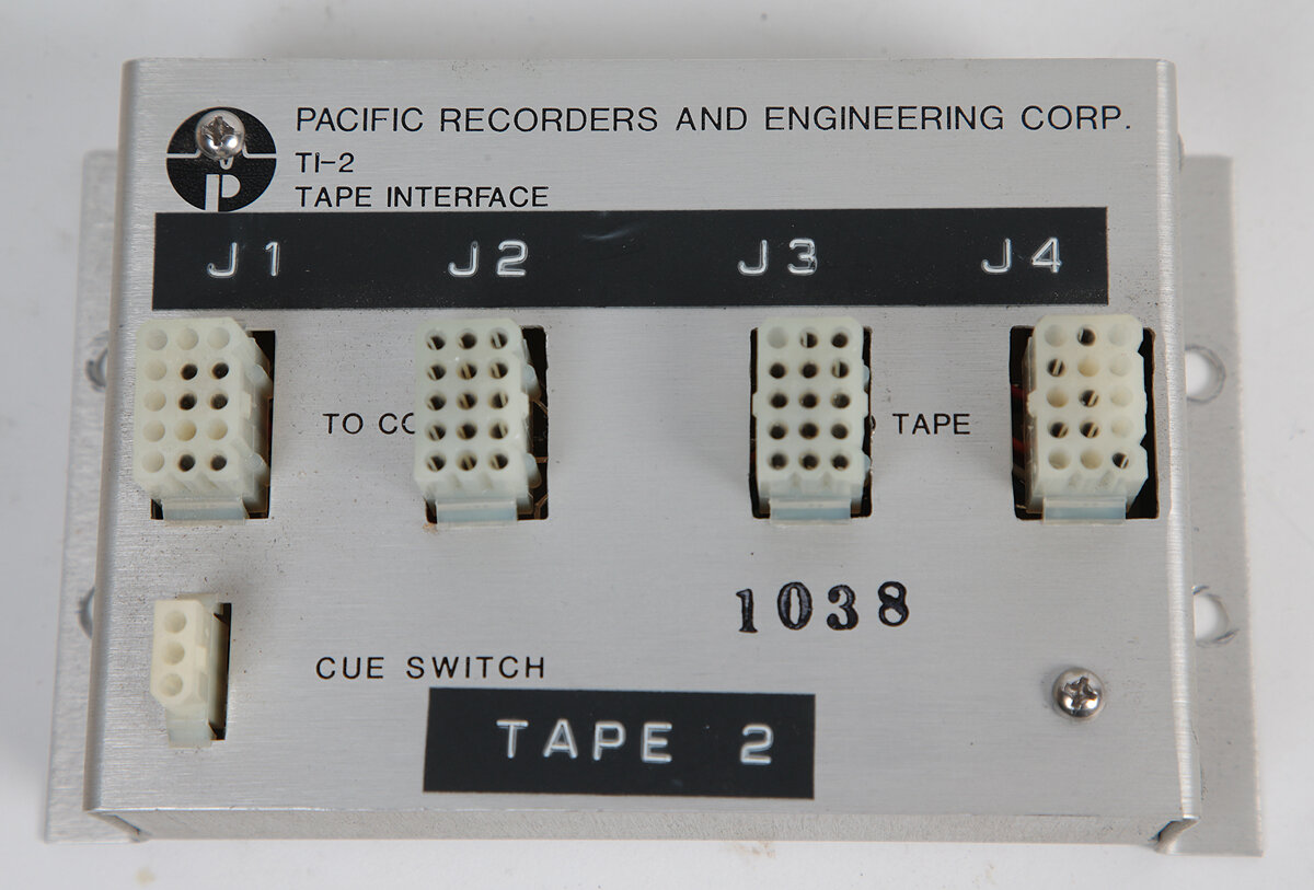 Modified PR&E TI-2 Tape Interface