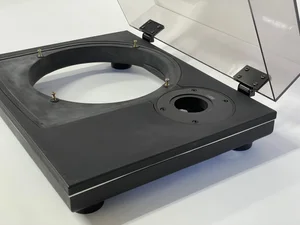 Technics SH-15B3 turn table base with dust cover — Big 