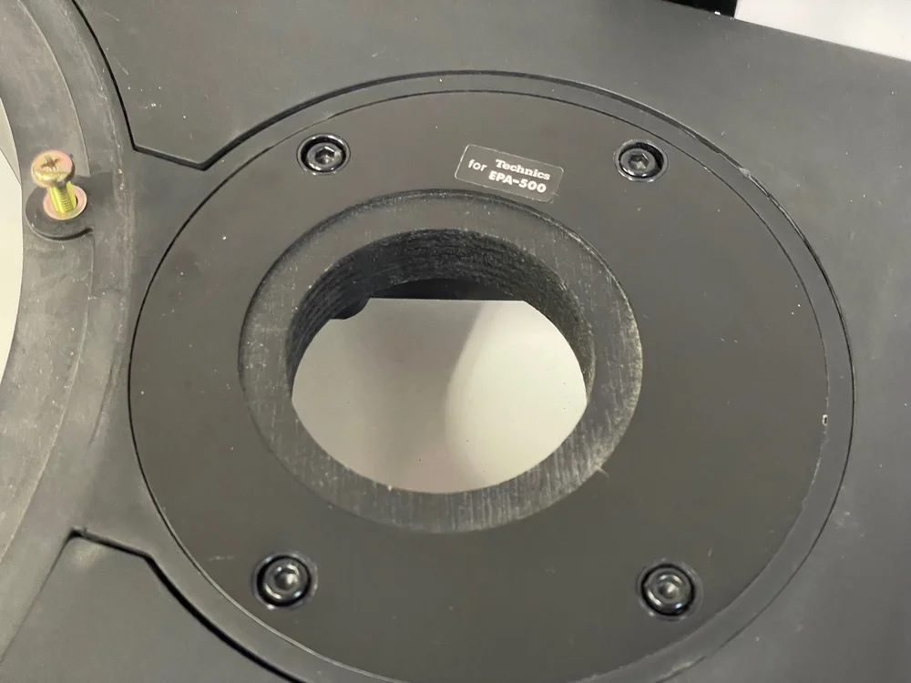 Technics SH-15B3 turn table base with dust cover — Big 