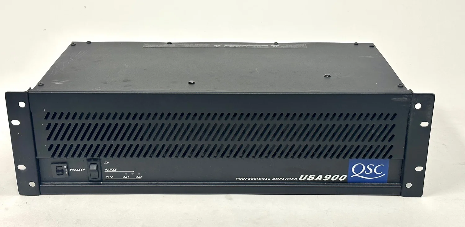 QSC USA 900 power amp — Big 