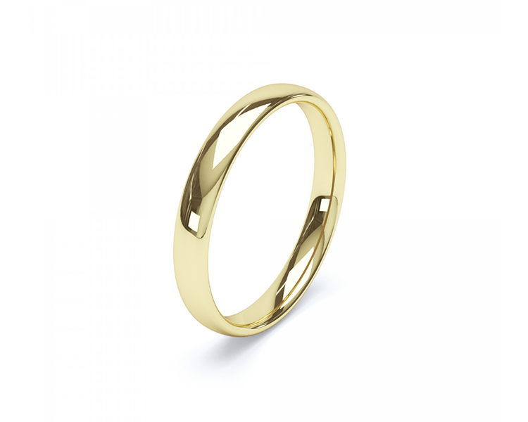 Court-Shaped-18ct-Yellow-Gold-Wedding-Band-3mm