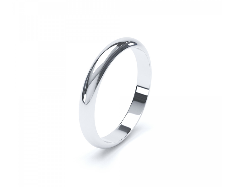 D-Shaped-Platinum-Wedding-Band-3mm