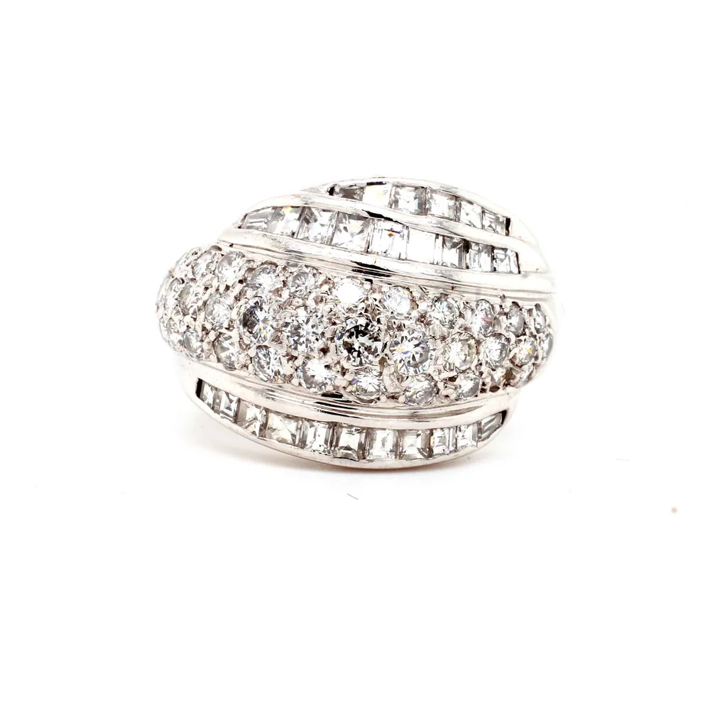 Flaxman Fine Jewellery — Art Deco Style Swirl Ring