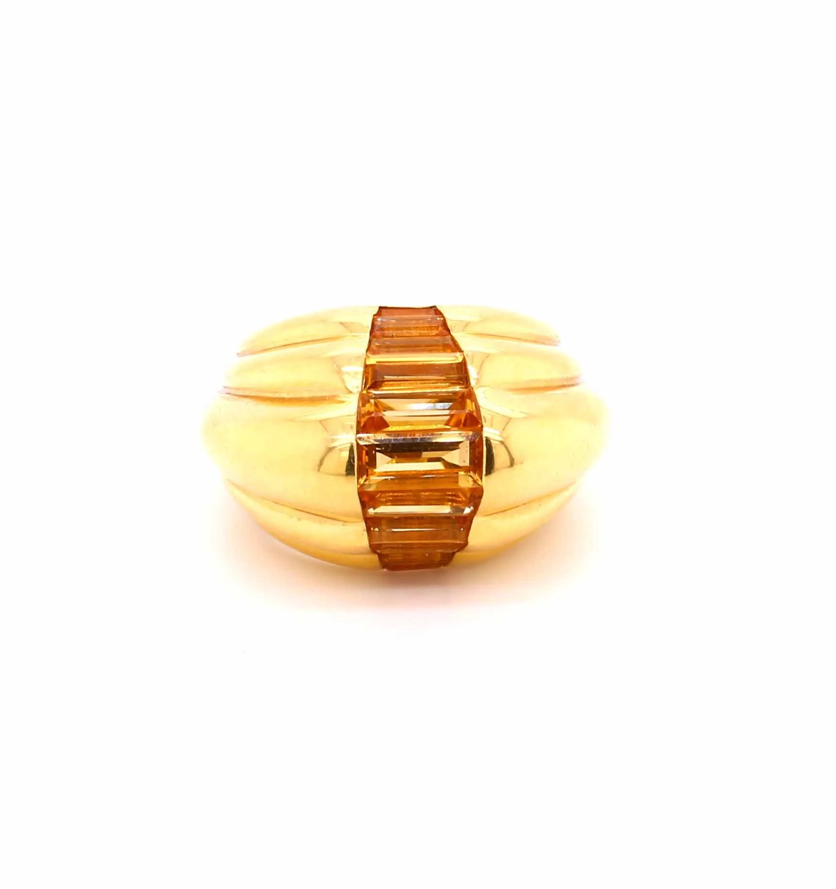 Vintage Sabbadini Citrine Ring