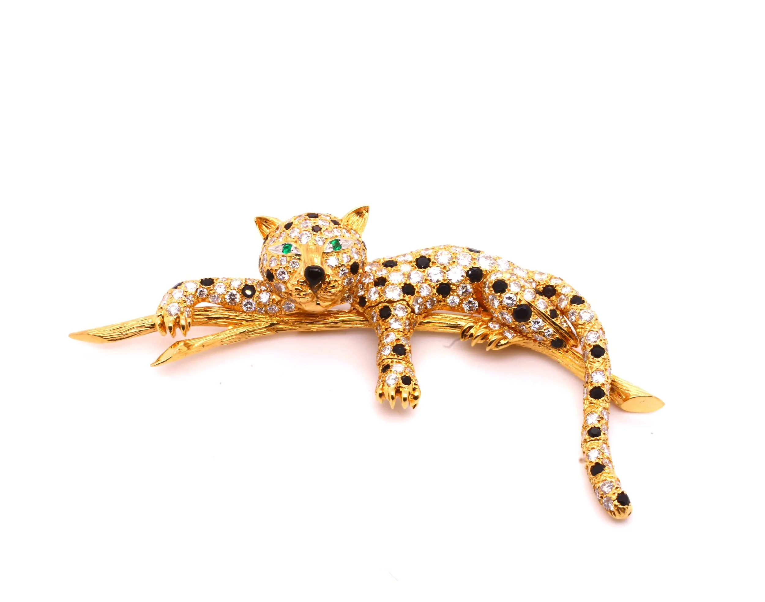 An important Van Cleef & Arpels Leopard Brooch