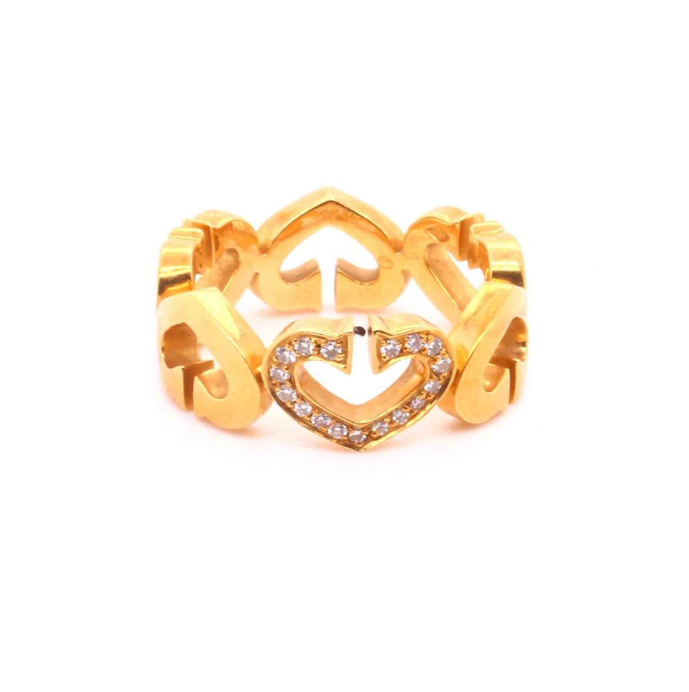 Flaxman Fine Jewellery — Cartier Diamond Hearts Ring
