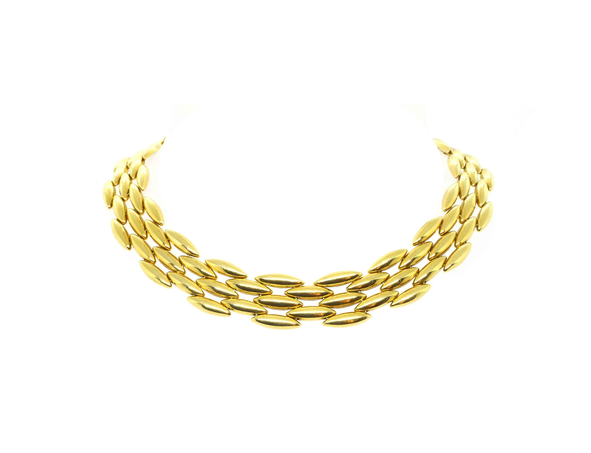 Cartier Gentiane Gold Necklace