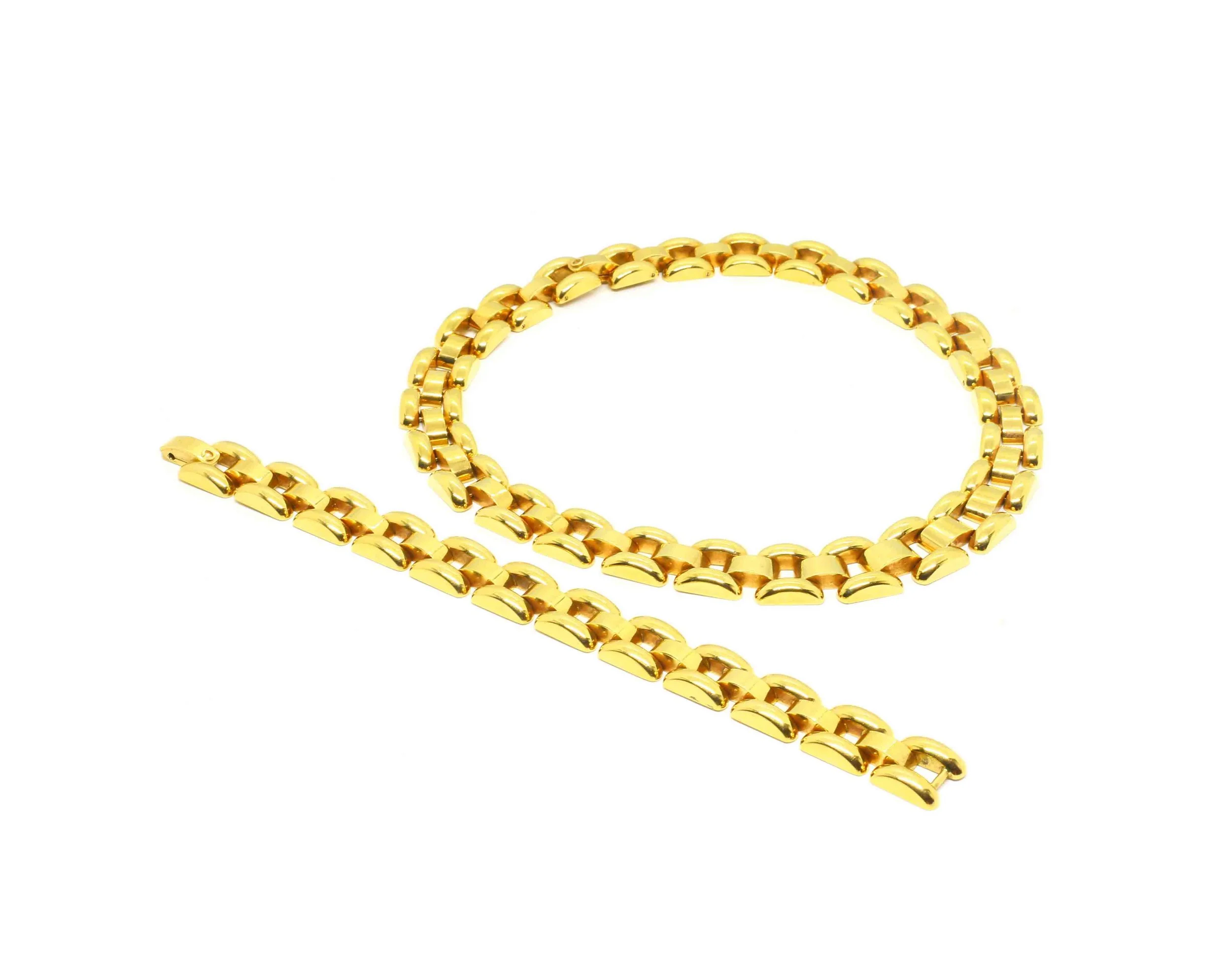 Chopard Necklace and Bracelet Suite