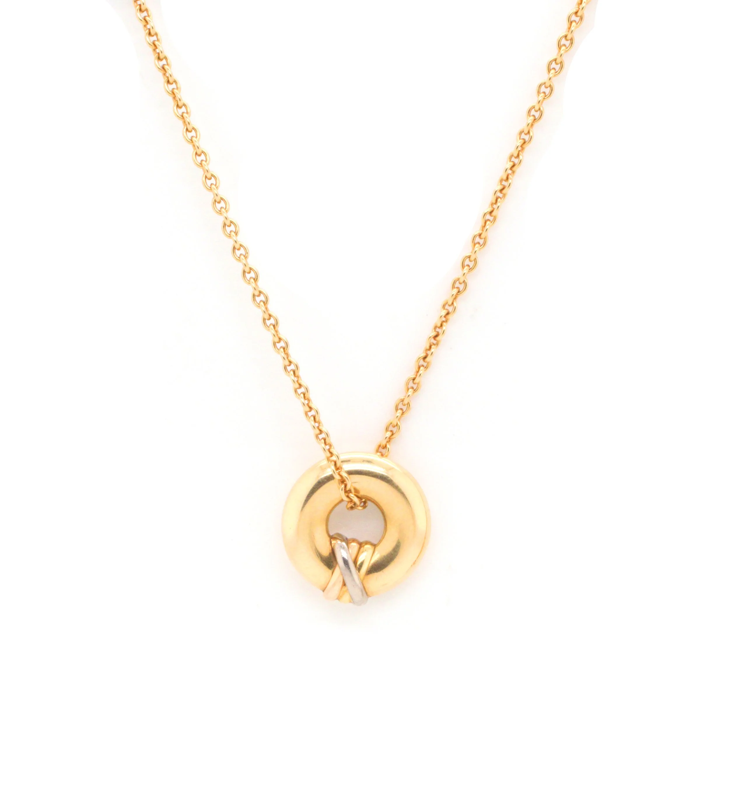 Vintage Cartier Trinity Pendant Necklace