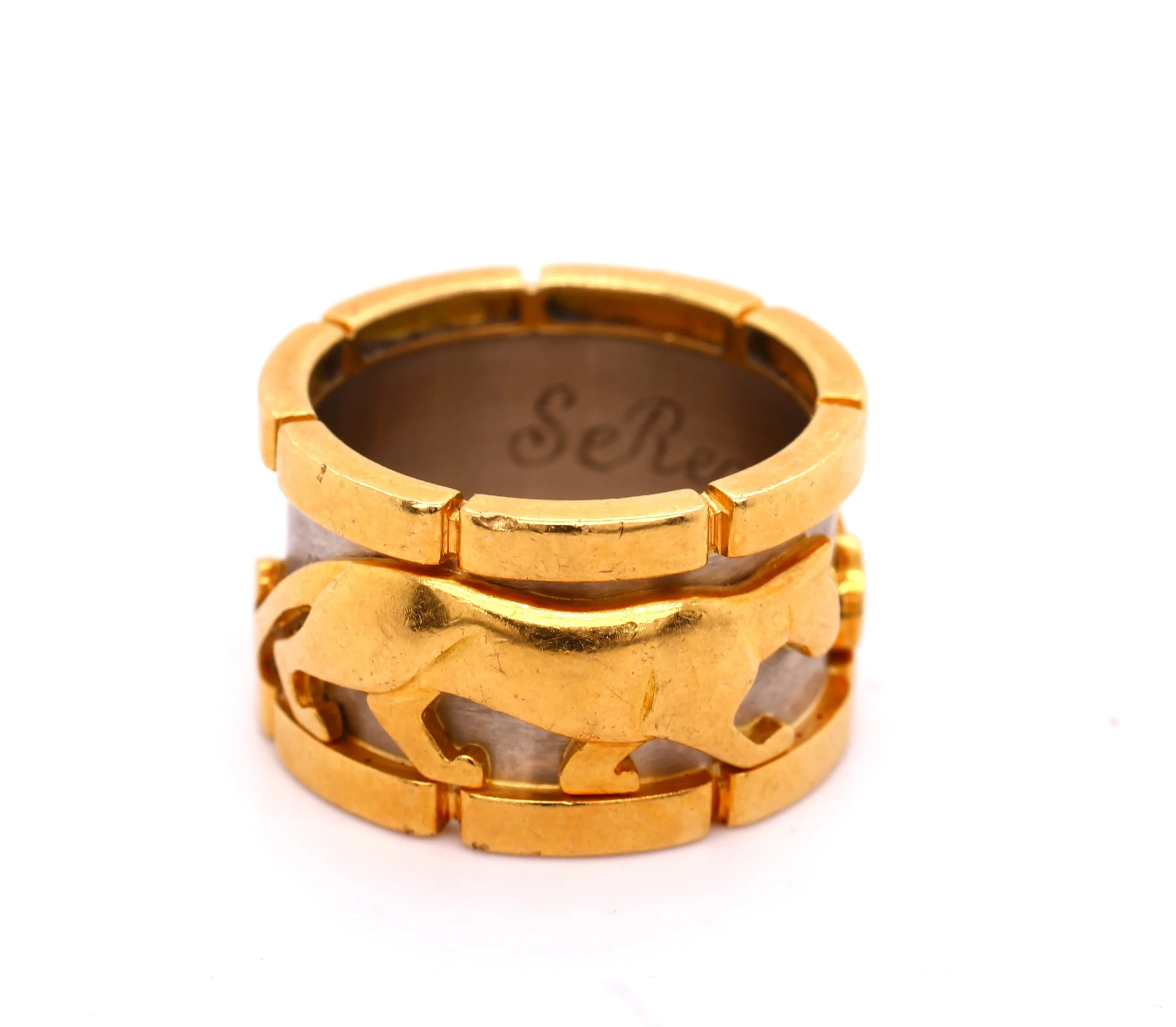 Cartier Gold Walking Panthere Ring