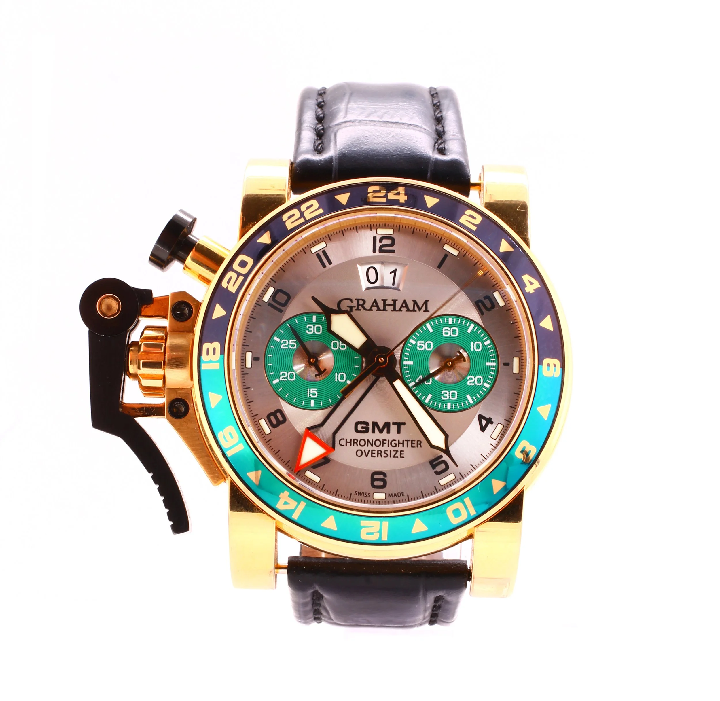 Graham Chronofighter Oversize GMT Big Date 20VGR-1326A