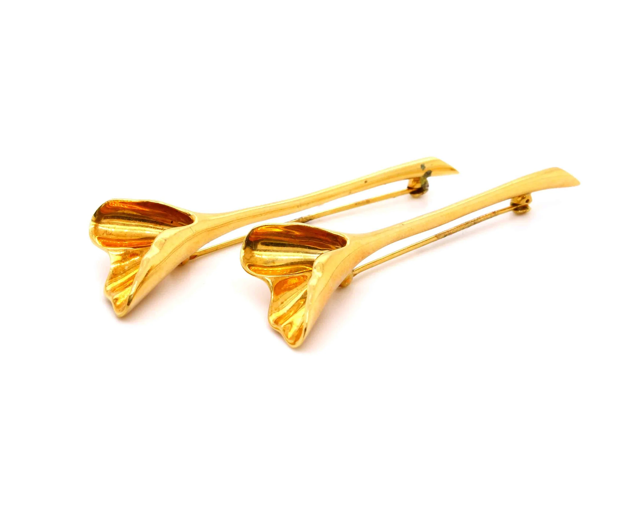 Vintage Tiffany Lily Brooches