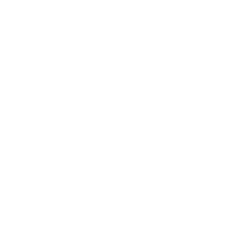 Outline of a human brain on a black background