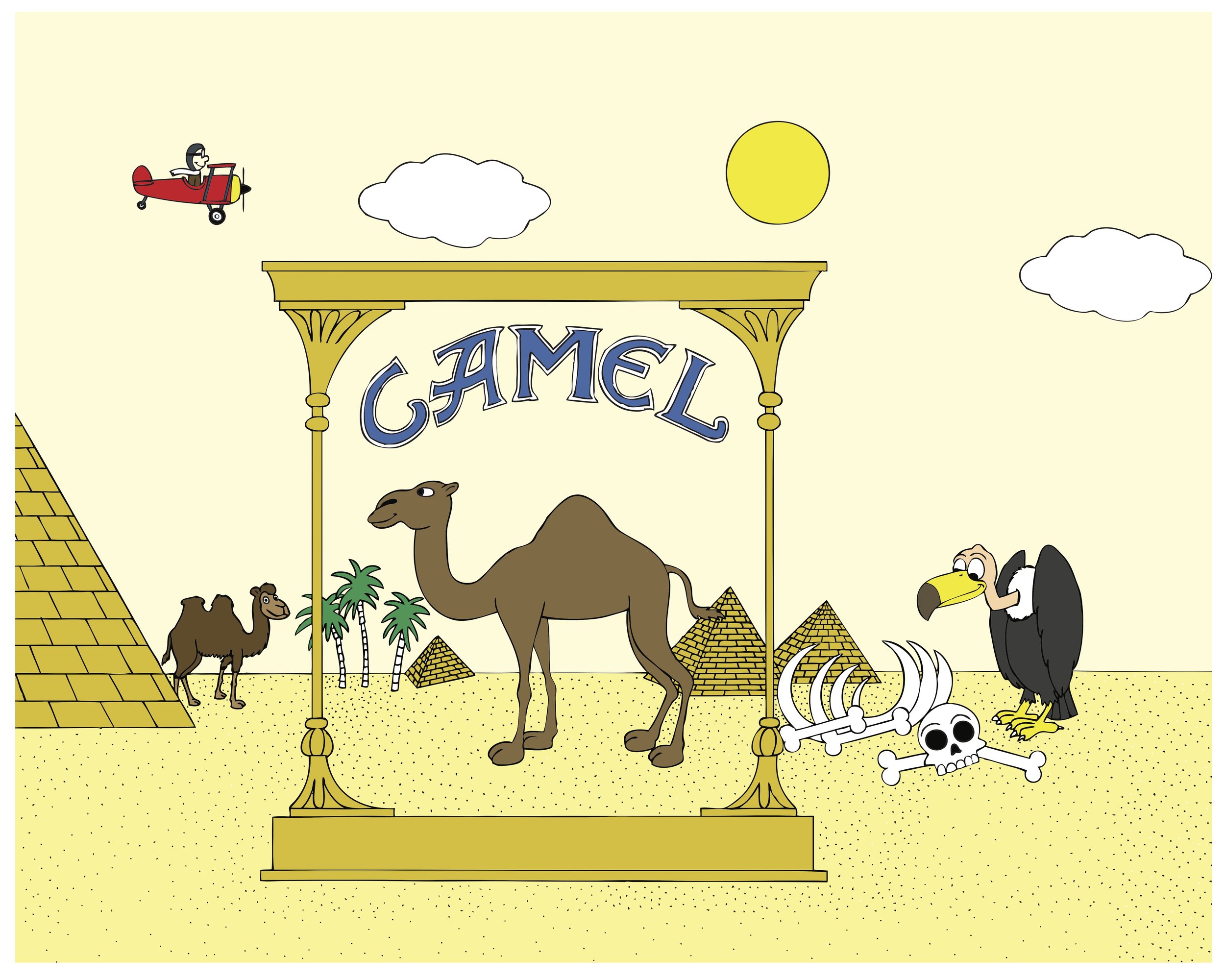 camel in egypt color 16x20.jpg