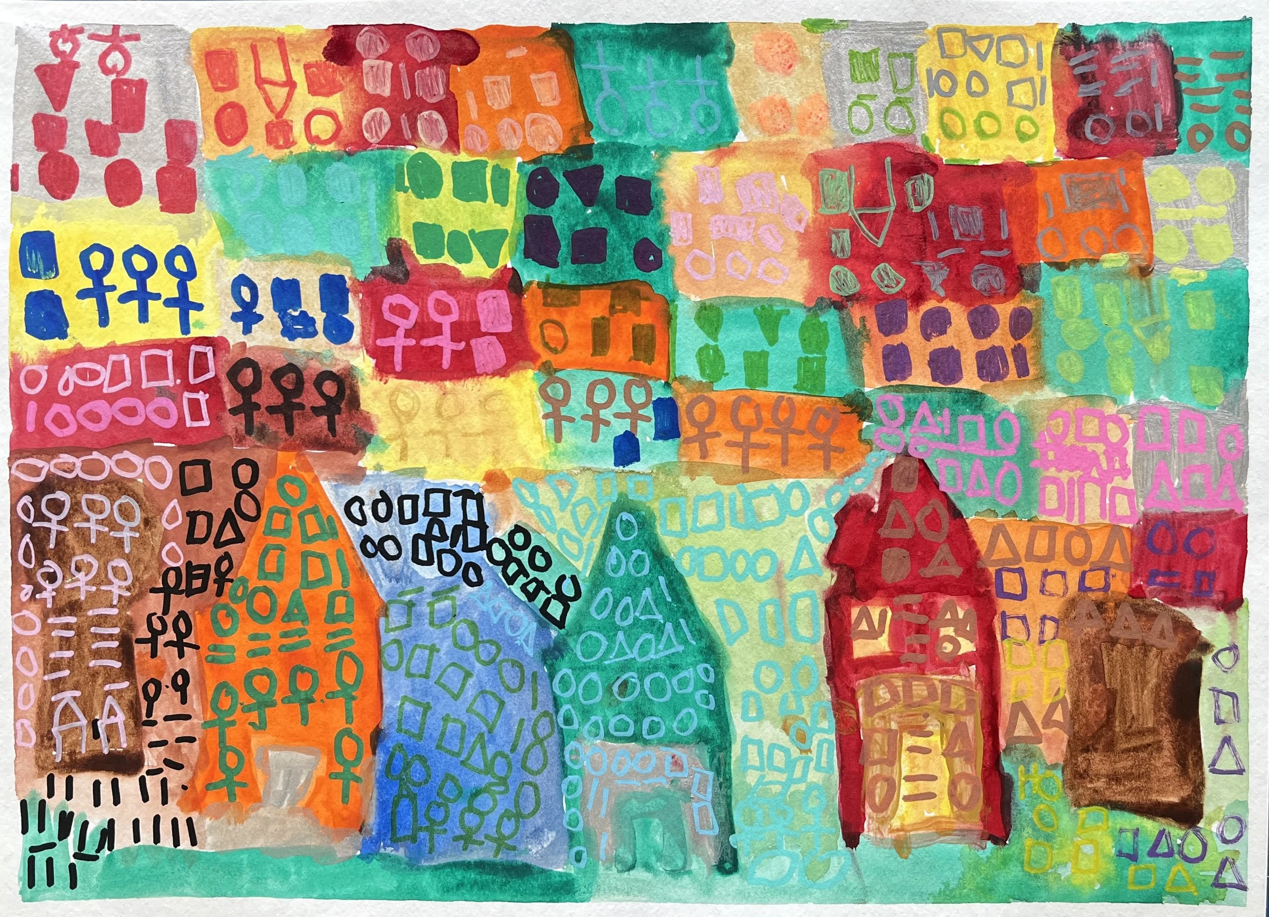 Barb Priem - Houses and Lakes and Peoples