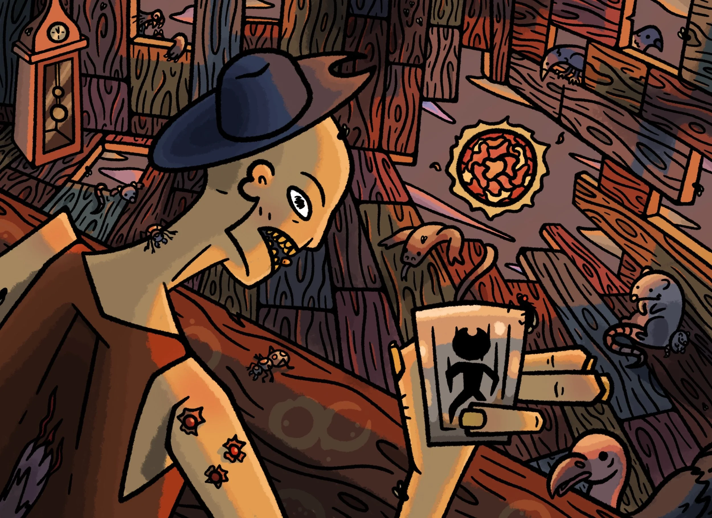 Aeryn Streiffer - "Last Call" matted