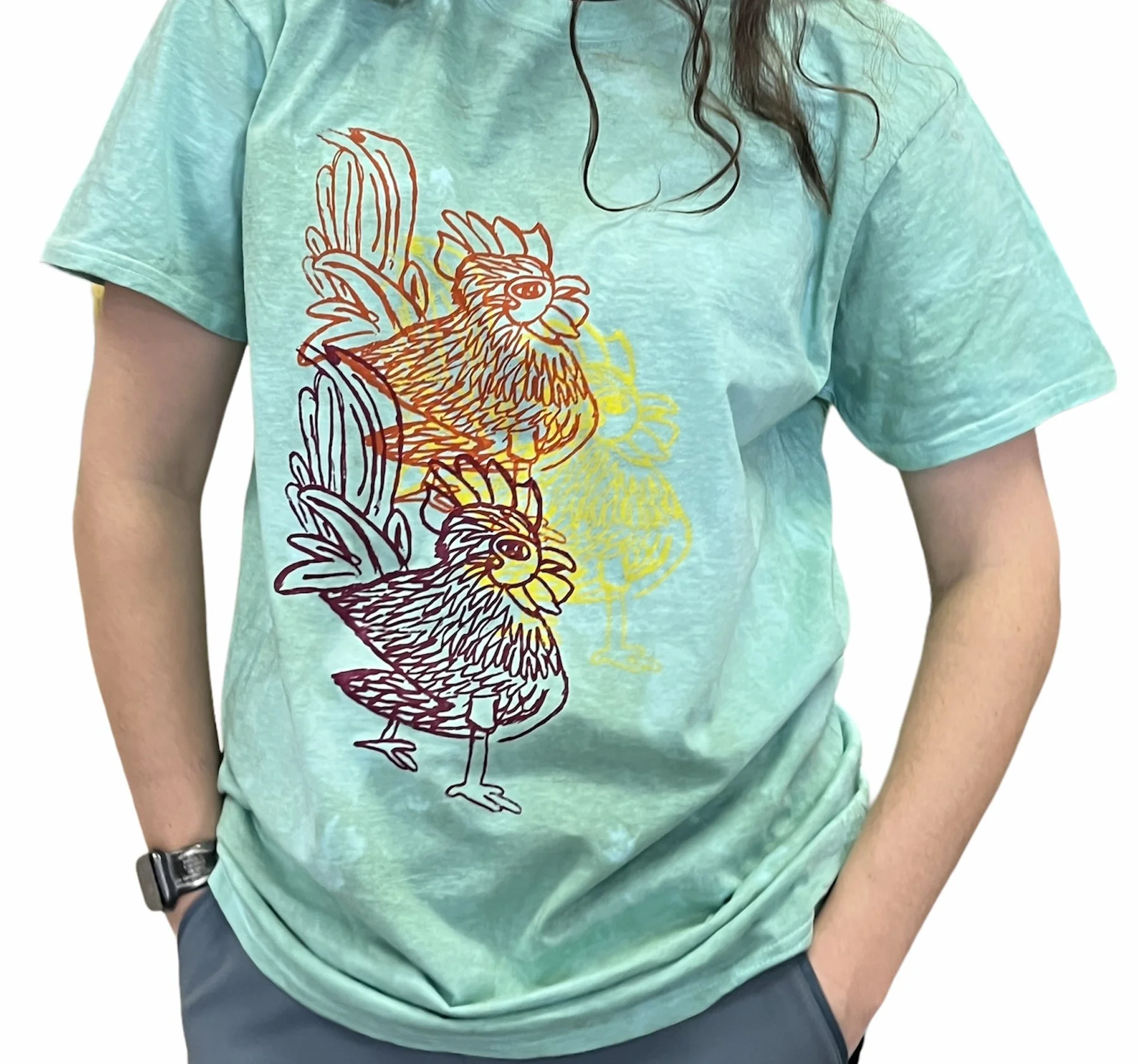 Briana Richardson - Firey Chicken Shirt