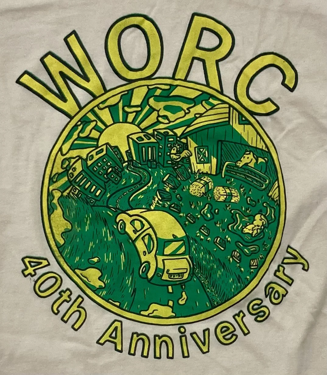 WORC 40th Anniversary Shirts