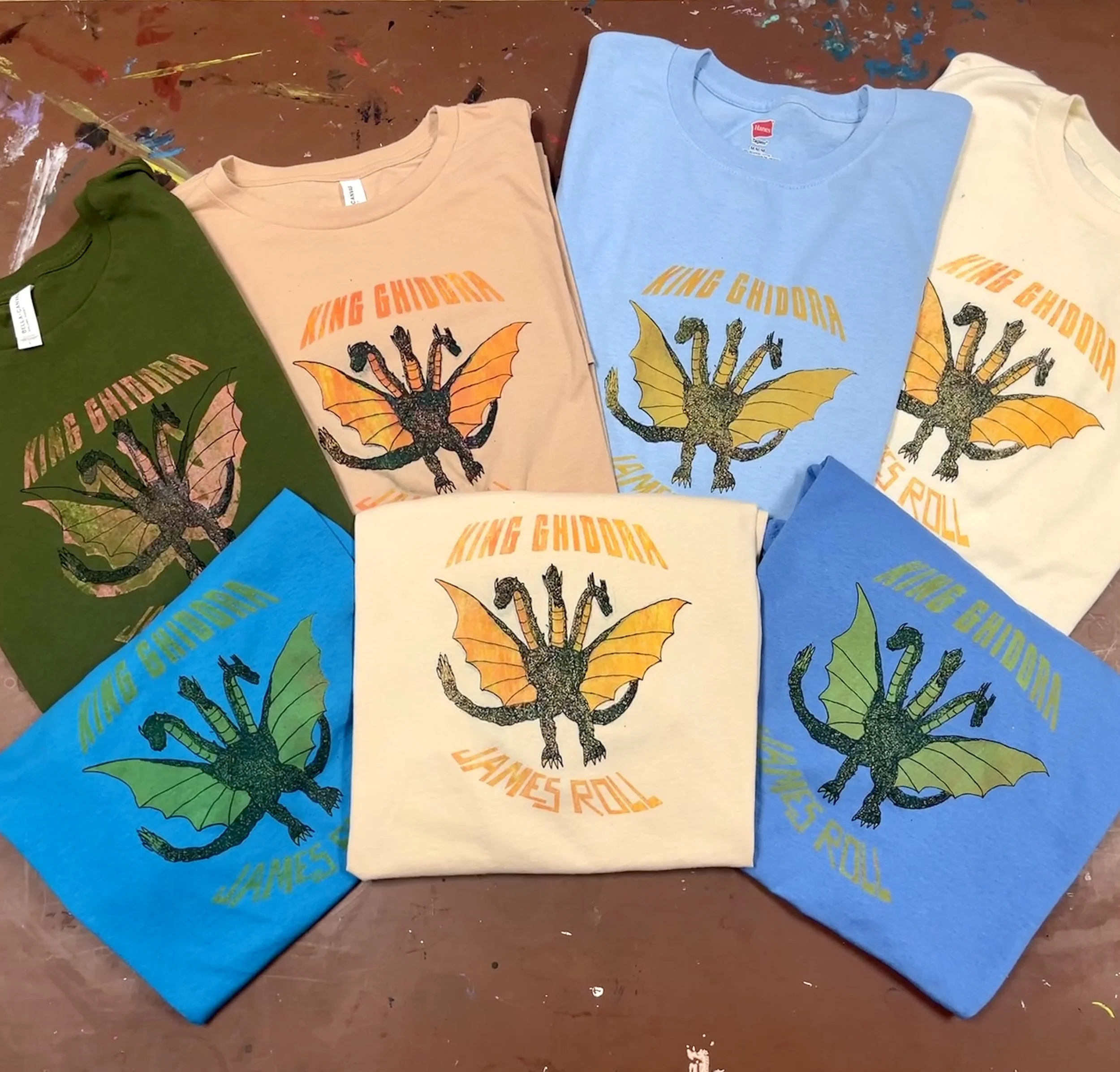 James Roll - King Ghidorah Shirts