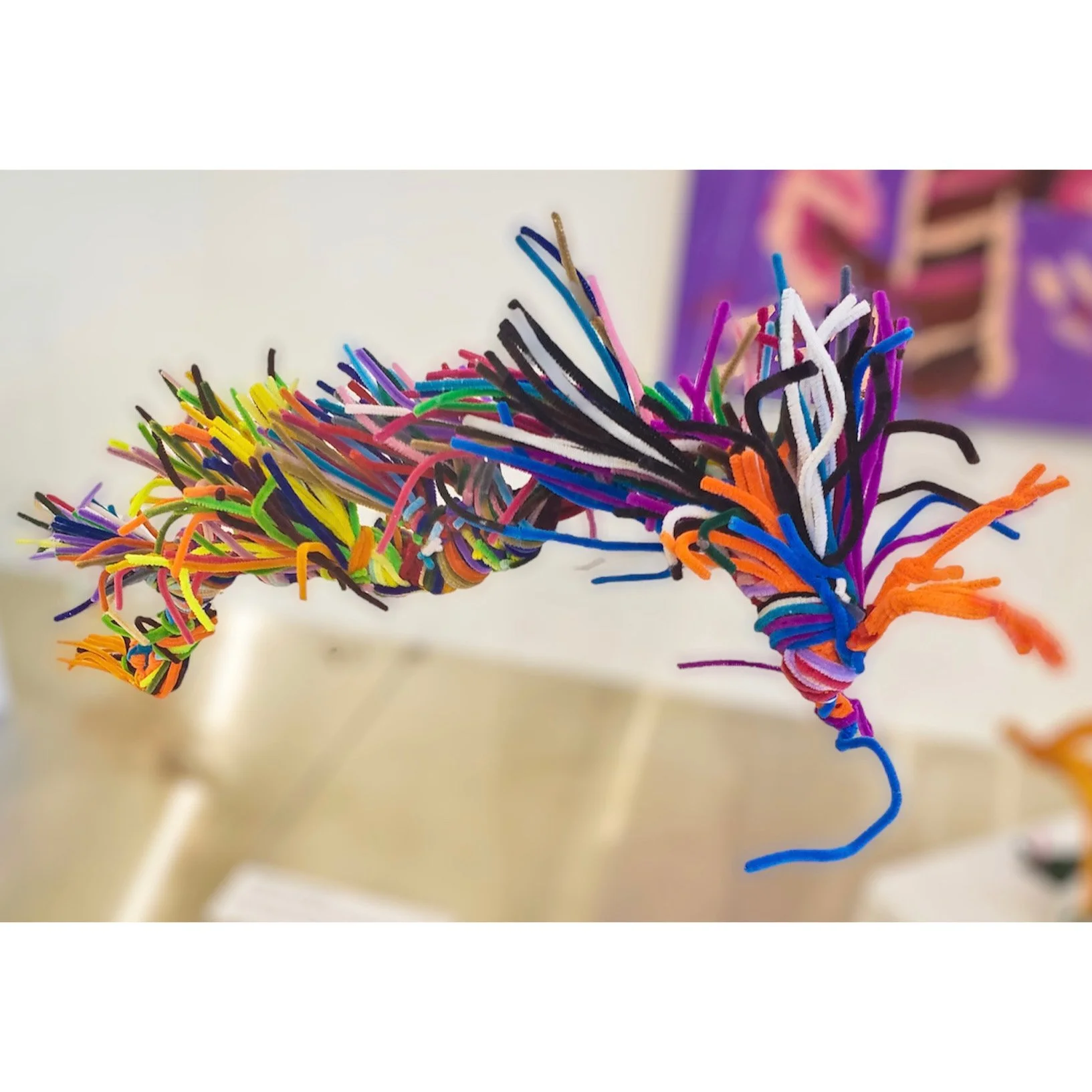 Stephon Ashley - Rainbow Mohawk Flying Dragon