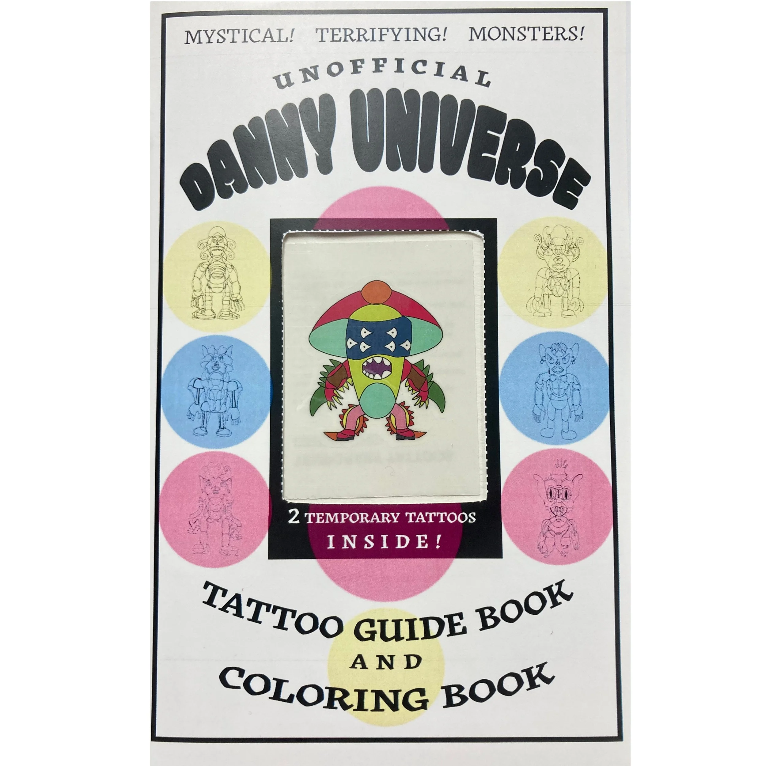 Unofficial Danny Universe Tattoo Guide Book and Coloring Book