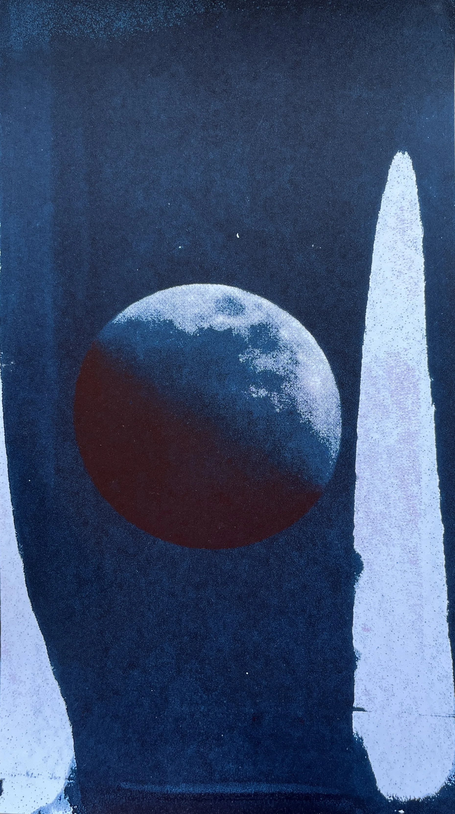 Shep Bowman- Lunar Eclipse Print 1
