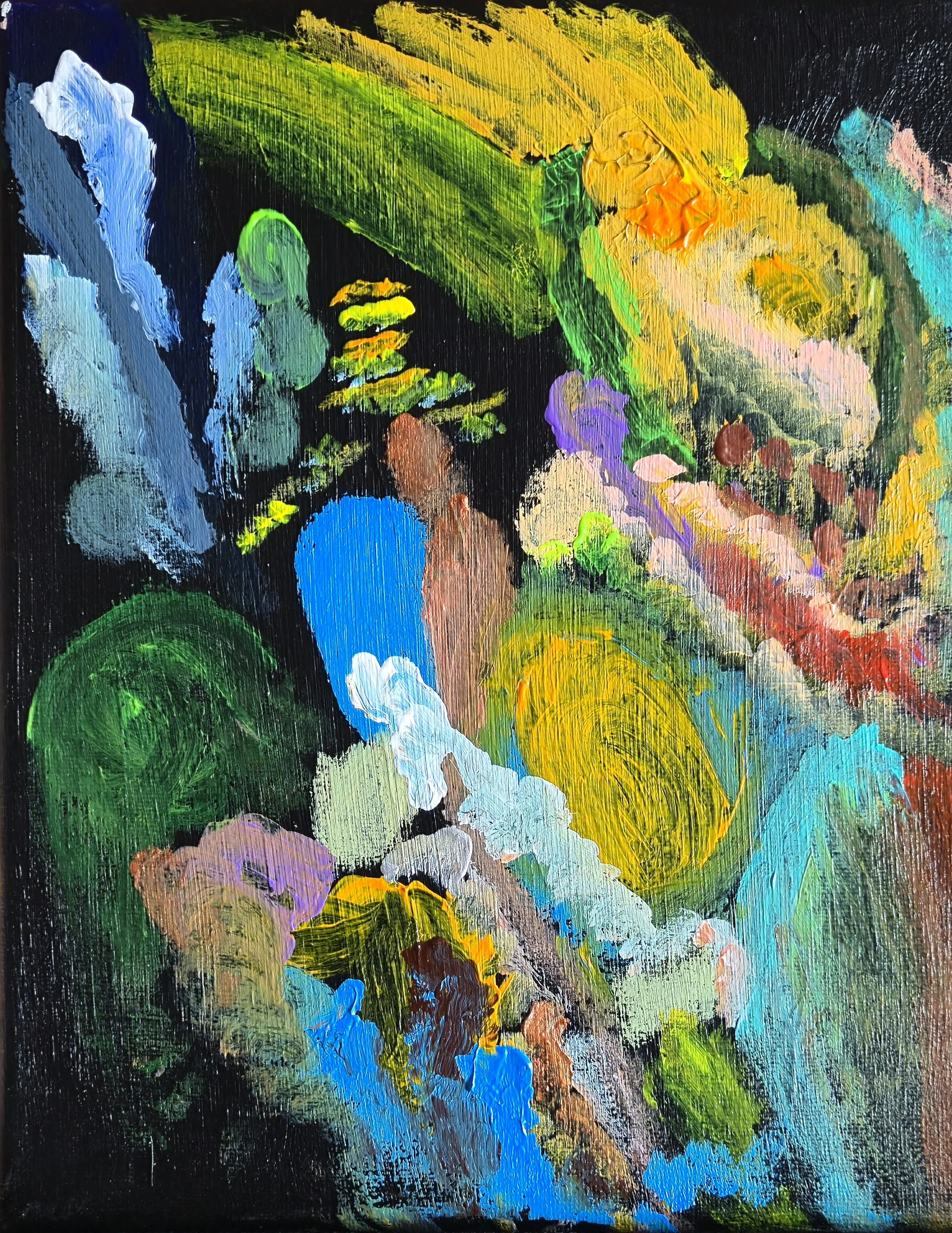 Marri Krause - Untitled - orange and yellow