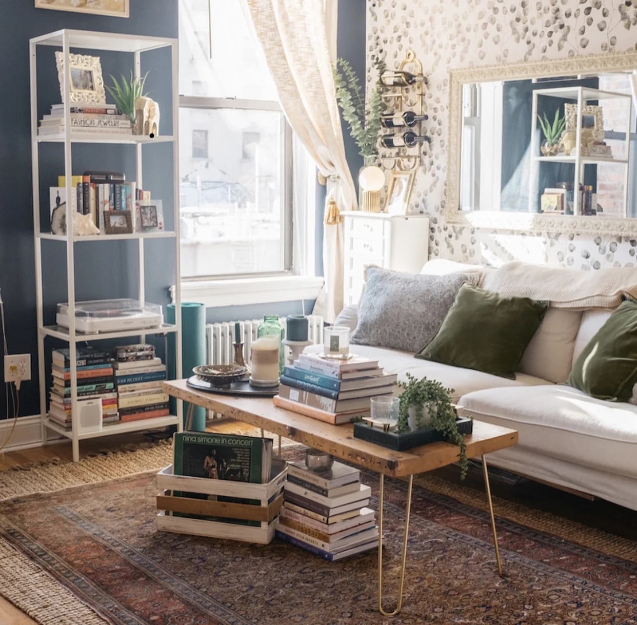 The beautiful home of @meaghanalisse shot for @dominomag