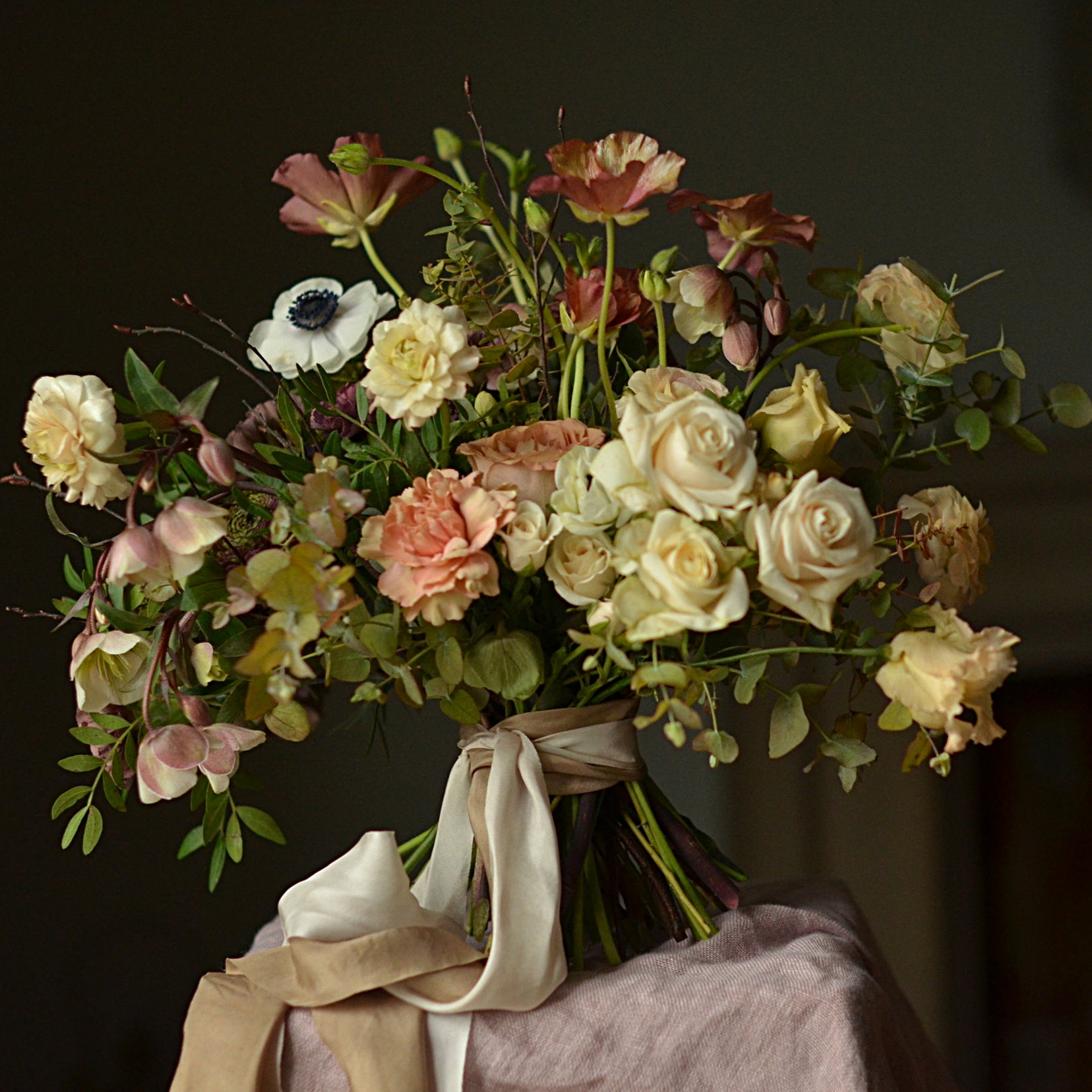 A winters bouquet! Photo courtesy of Sarah Statham of Simply by Arrangement