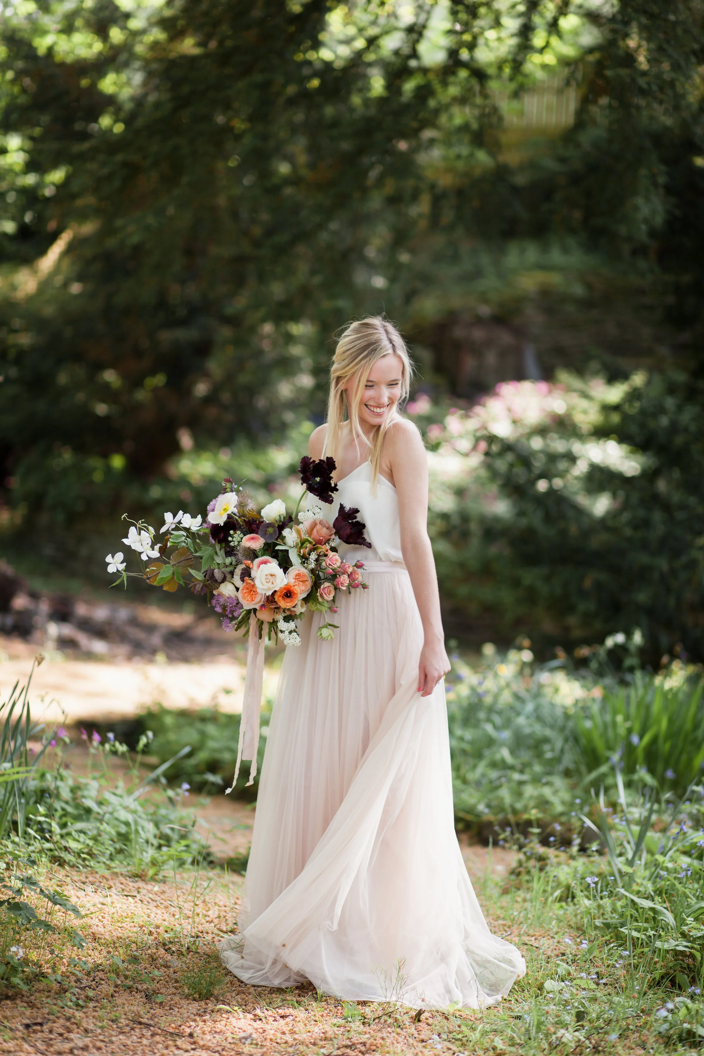 Springtime florals. Photo courtesy of Charlotte Palazzo Photography