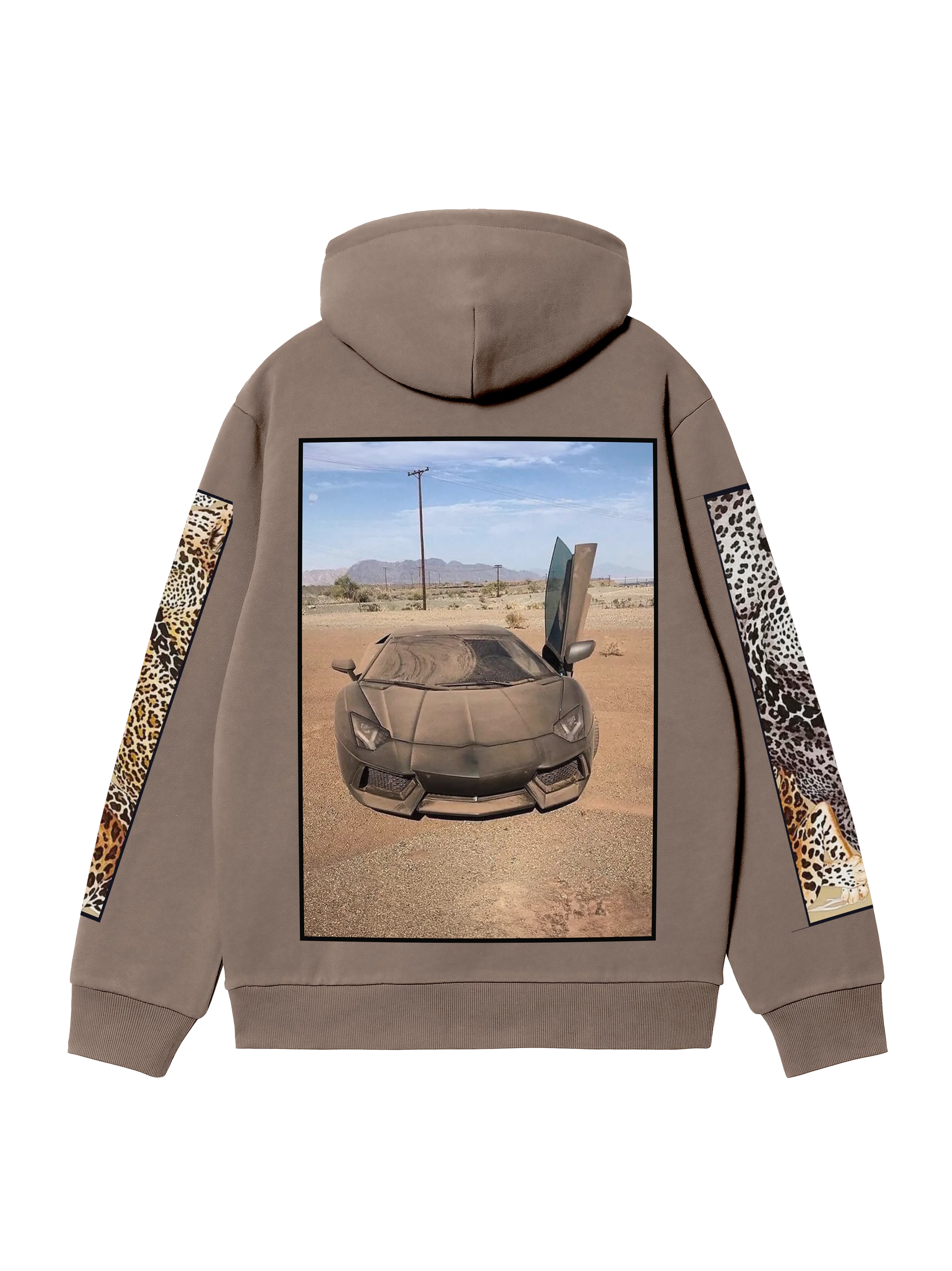 HOODIE / WAYNE DESERT OFF ( ONLY ONLINE )