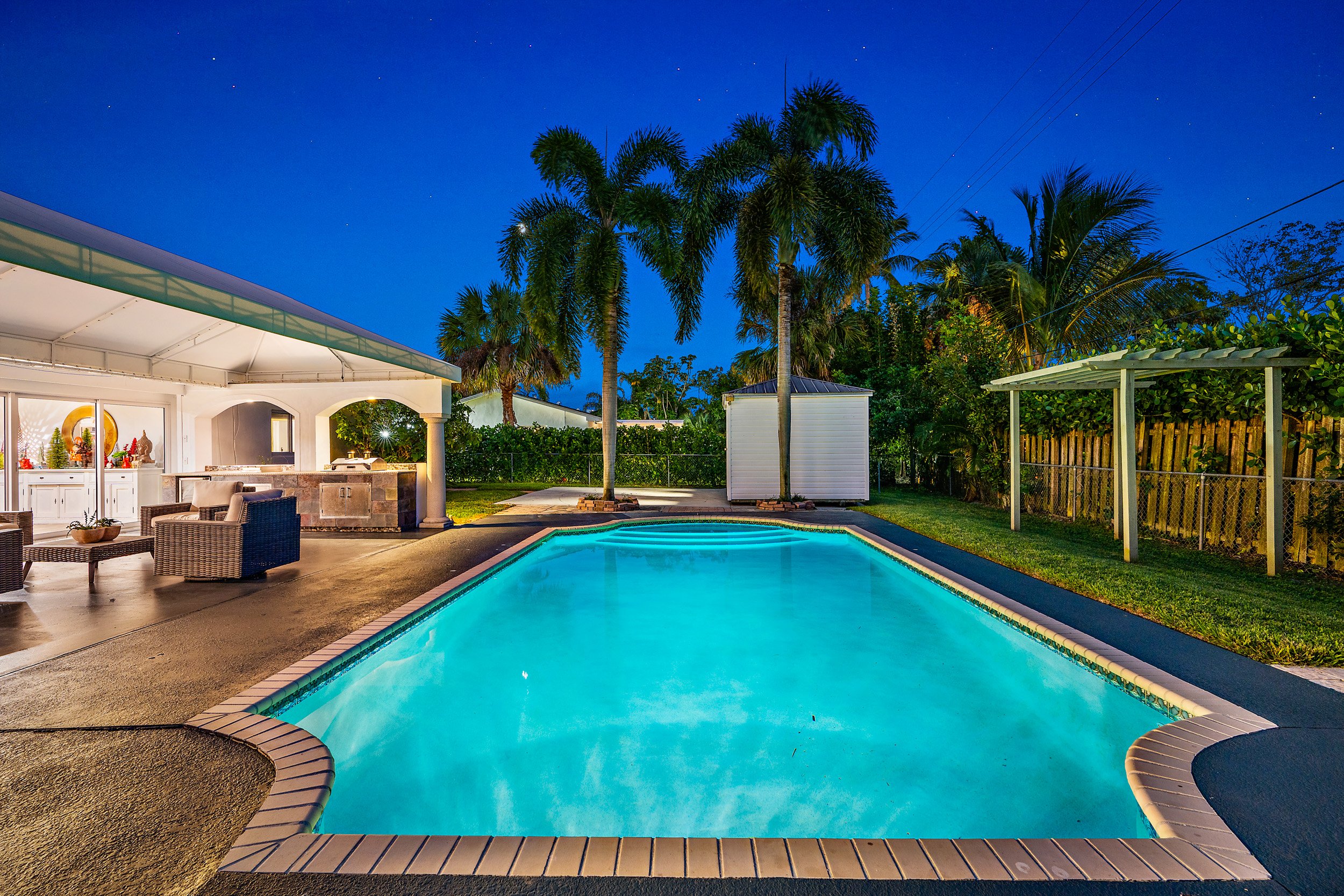 home with a pool in jupiter florida