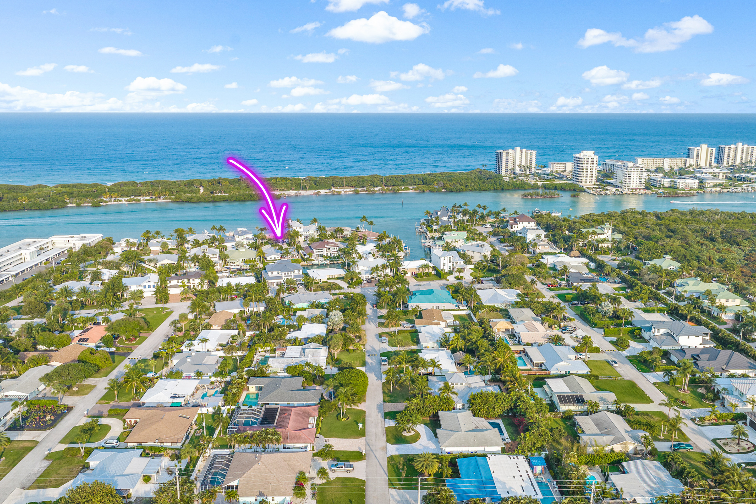 Waterfront Home for Sale in Jupiter, Florida