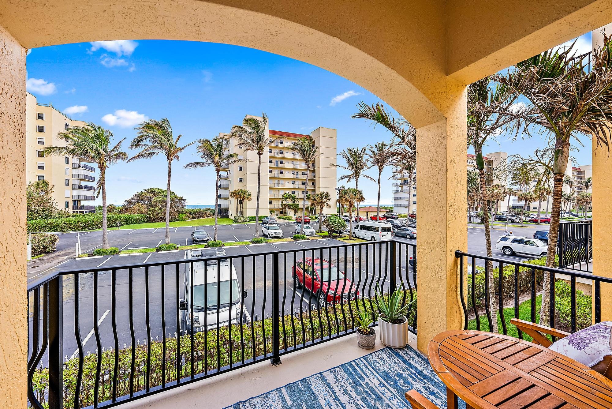townhouse for sale with balconies patio private elevator by beach