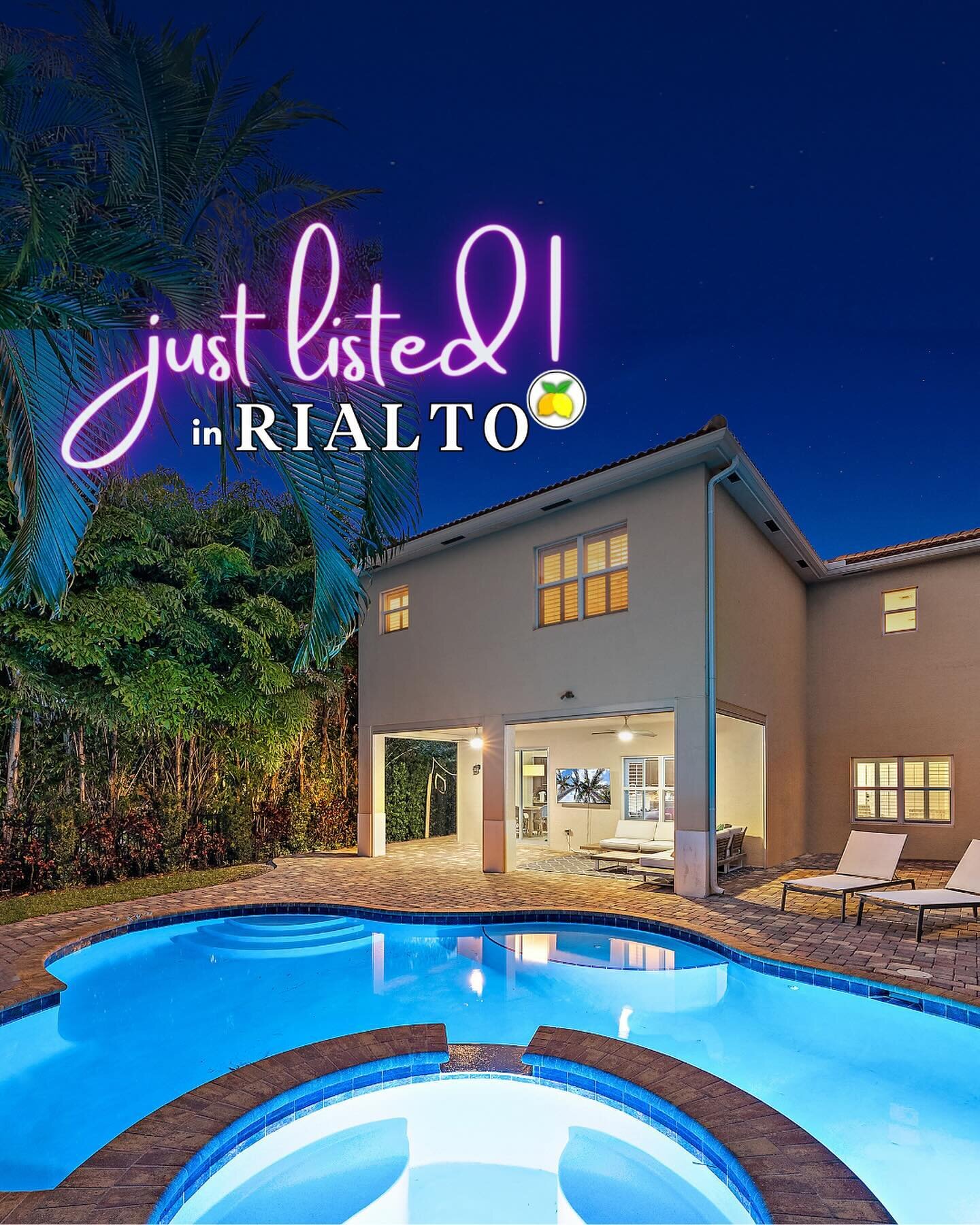 THIS IS THE ONE 🤩

PERFECT, LAKEFRONT San Marco model situated in one of Jupiter&rsquo;s most highly sought after gated communities, Rialto!

Featuring
🌟 CBS construction
🌟 Impact glass throughout
🌟 Complete privacy
🌟 Situated on both the lake a