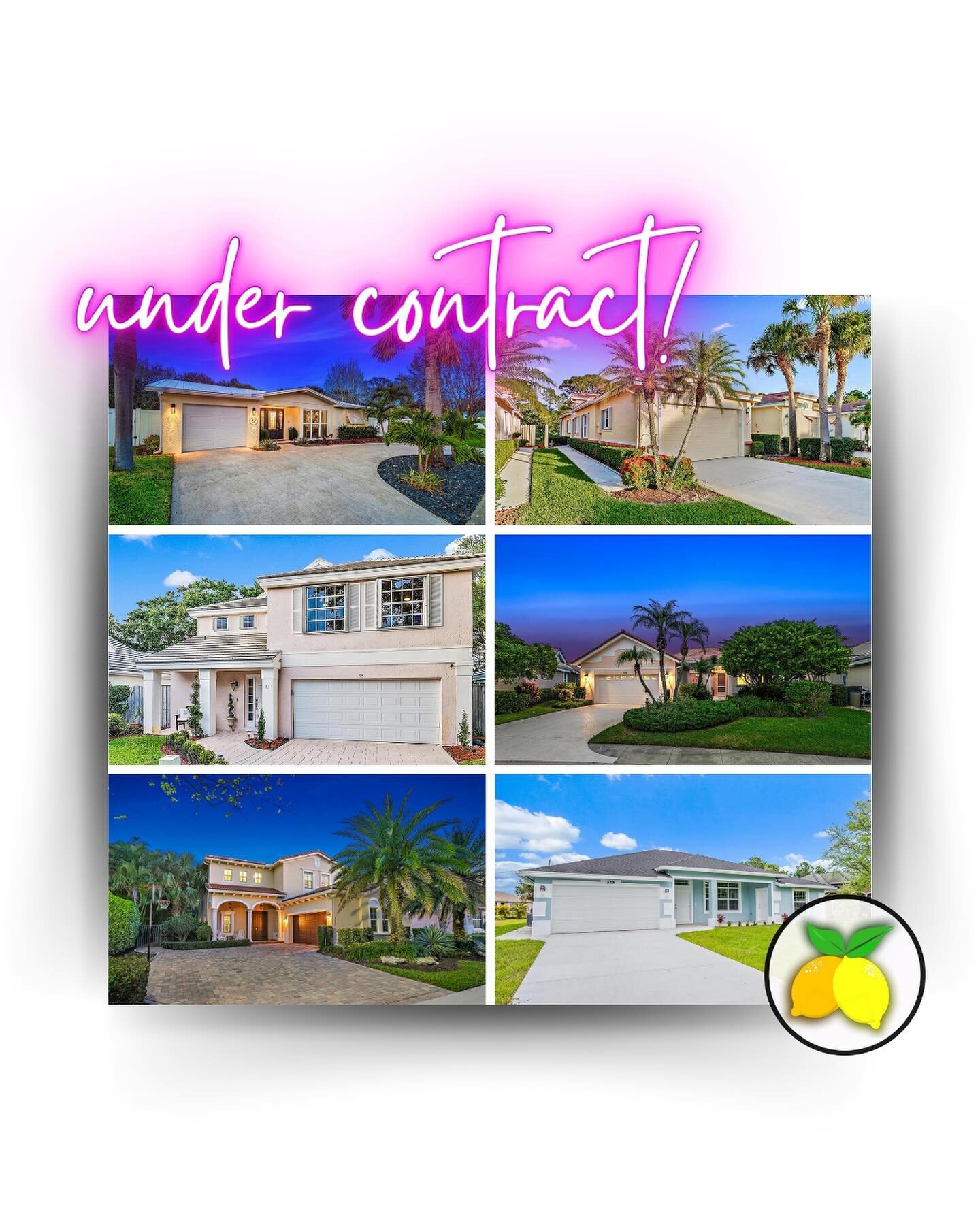 WHAT A WEEK 💥‼️💯

Over the last week, SIX of our listings have been put UNDER CONTRACT! We are so excited for our sellers and proud of our incredible agents who keep grinding each day! 

📍 52 Azalea Circle &bull; Tequesta
📍 579 NW Azine Ave &bull