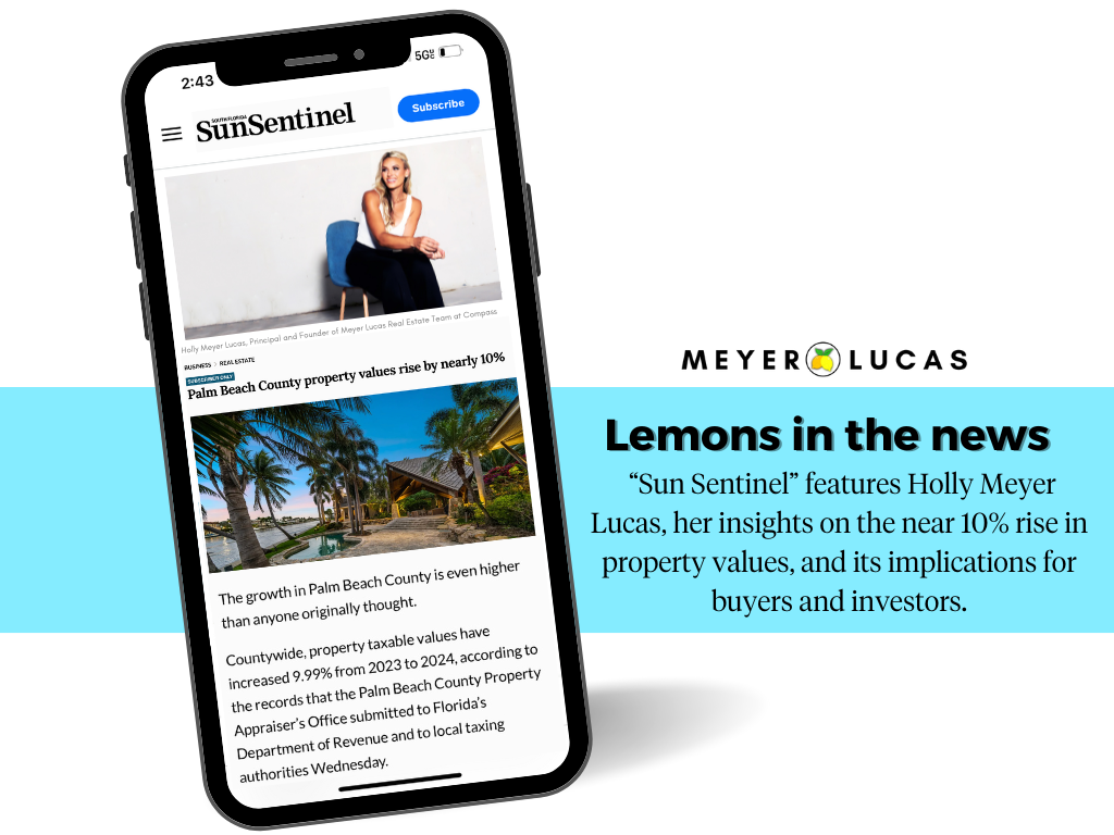 Increase in property values Palm Beach County, real estate investments Palm Beach County, historical returns on investments Palm Beach County, buying homes in Palm Beach County, investing in Palm Beach County real estate