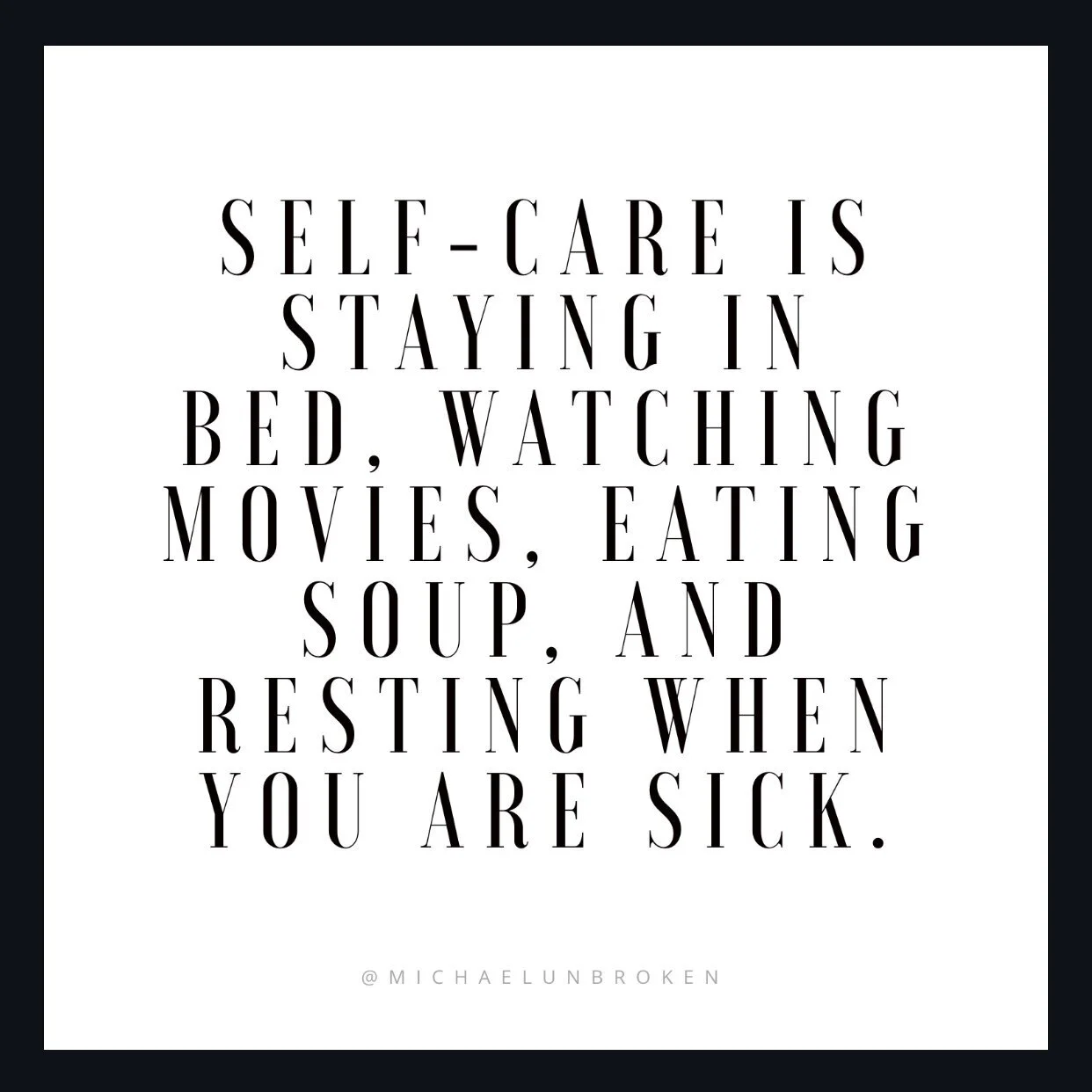 Self-care and healing trauma when you are sick.