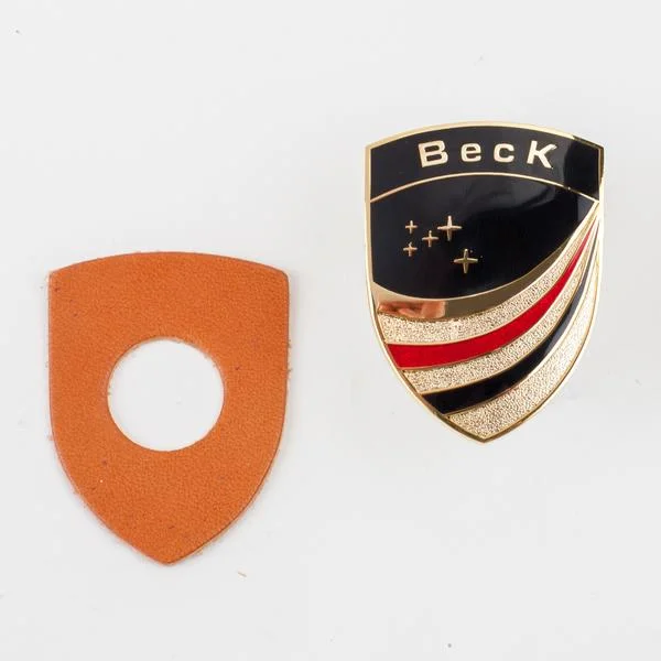 BECK Crest Emblem Enamel on metal .jpg