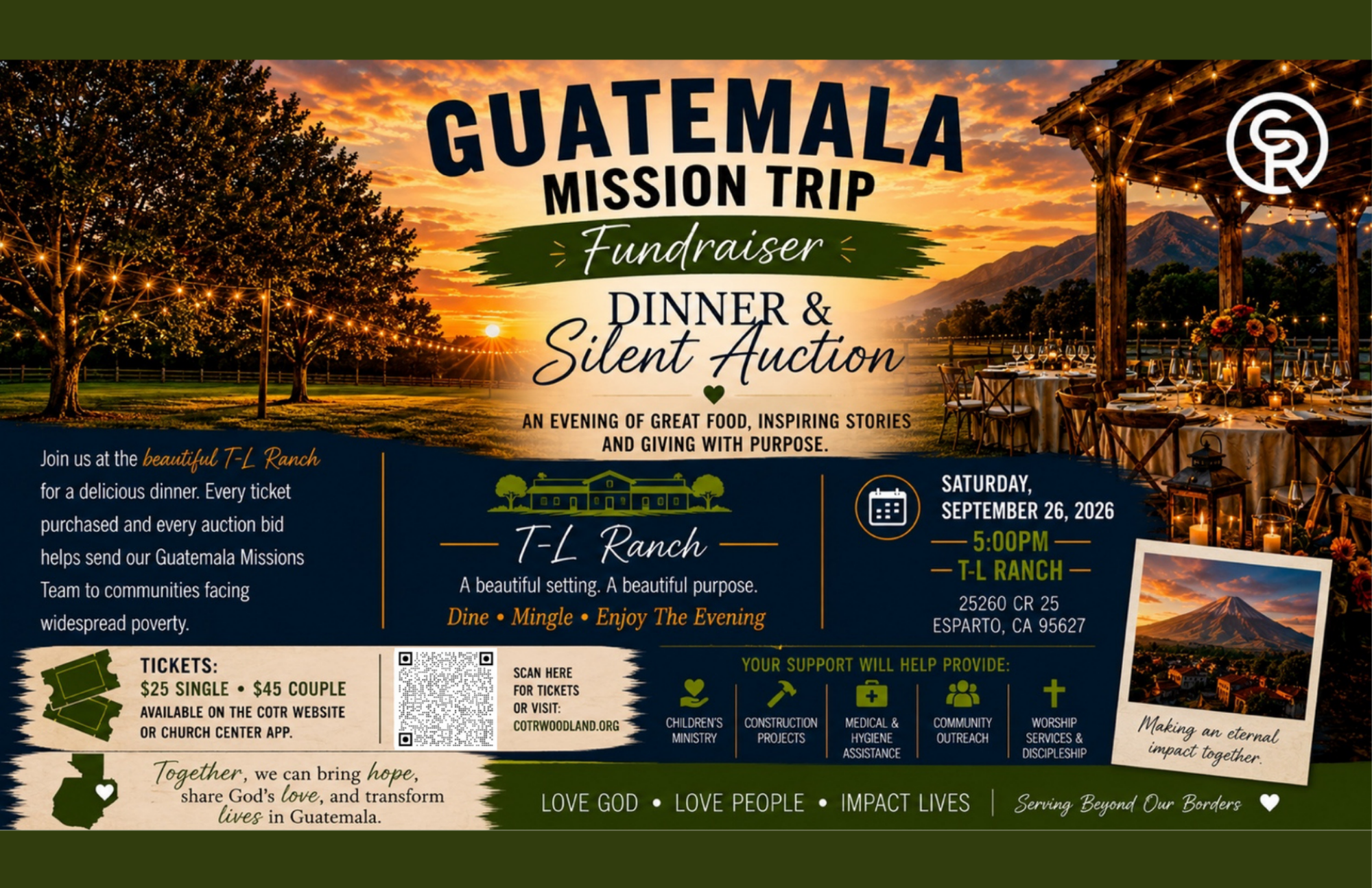 Guatemala Mission Trip Dinner &amp; Silent Auction